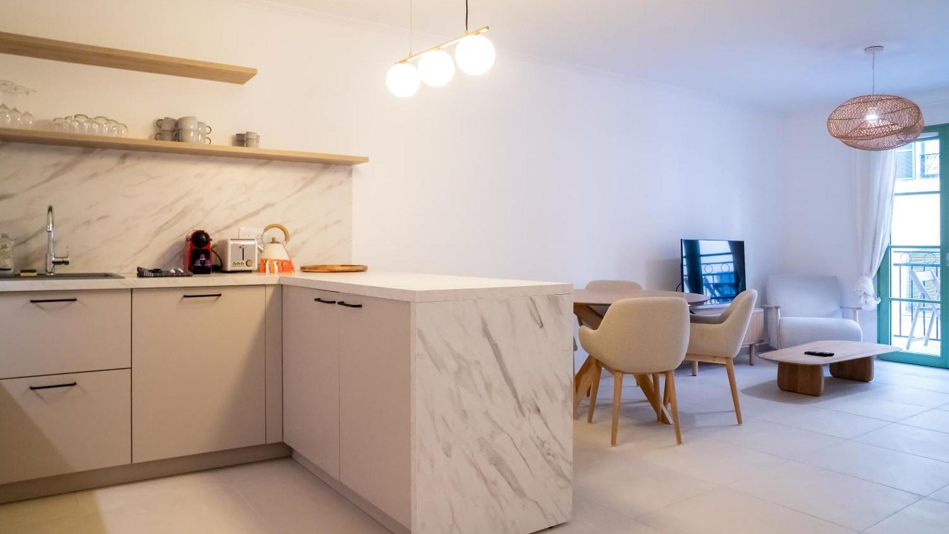 T3 Neuve Centre-ville 6 Couchages Apartment