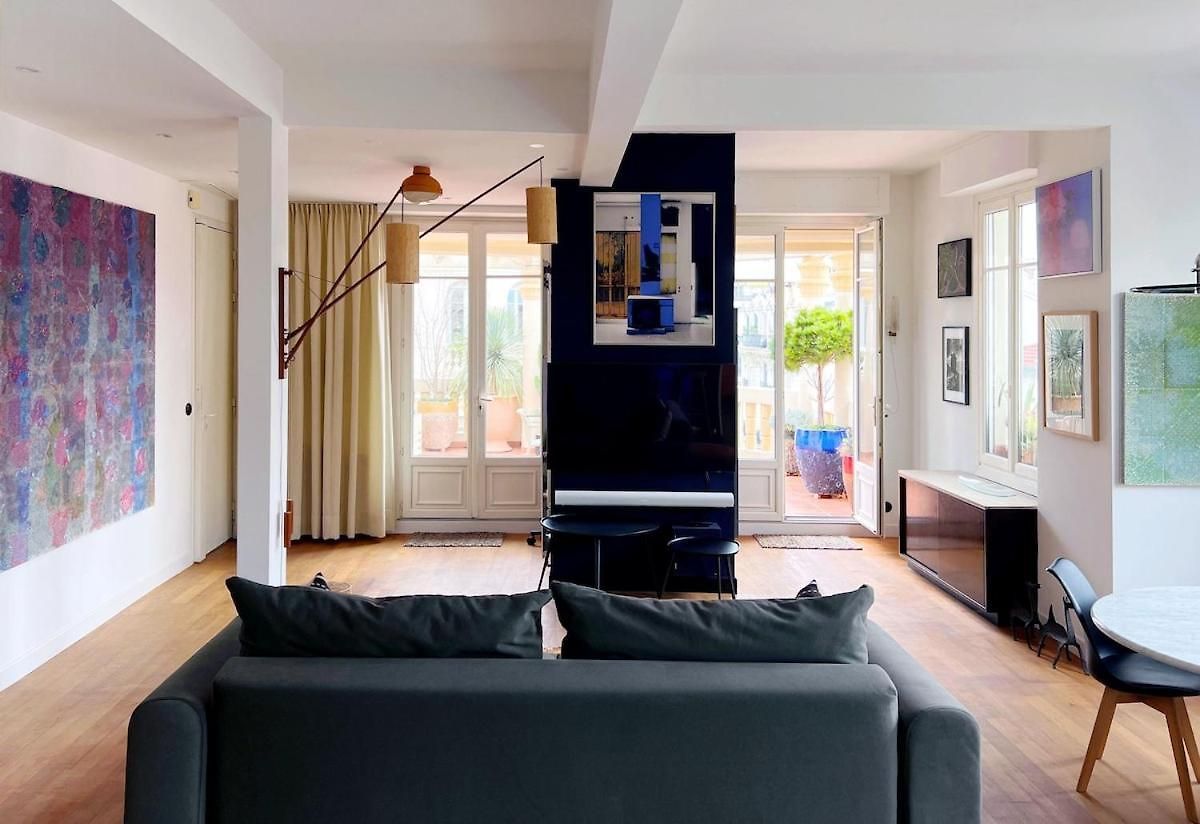 Appartement Design Et Art - Proche Centre Et Terrasse Nice