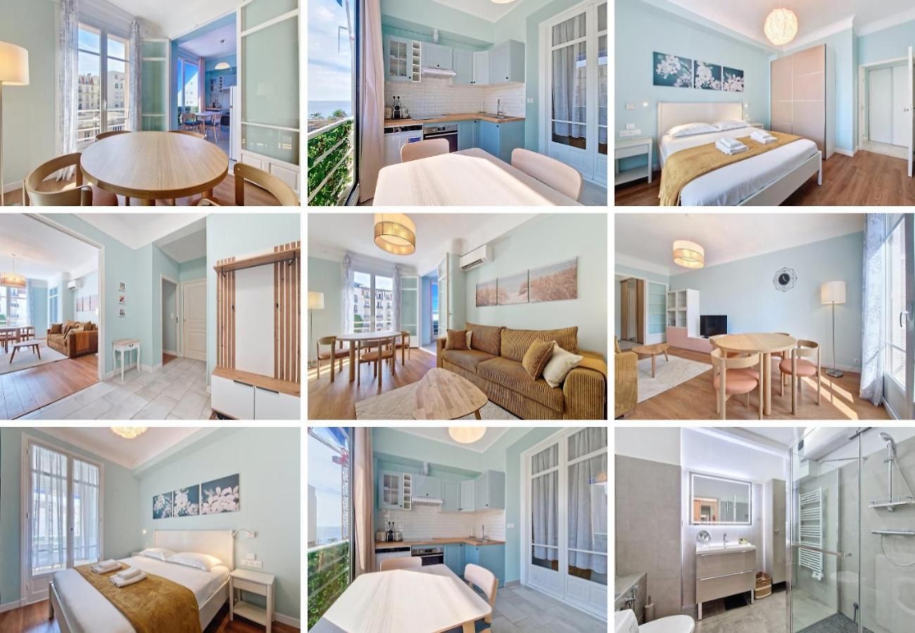 Nestor&jeeves - Blue Pastel Promenade - Spacious - Close Sea Appartement
