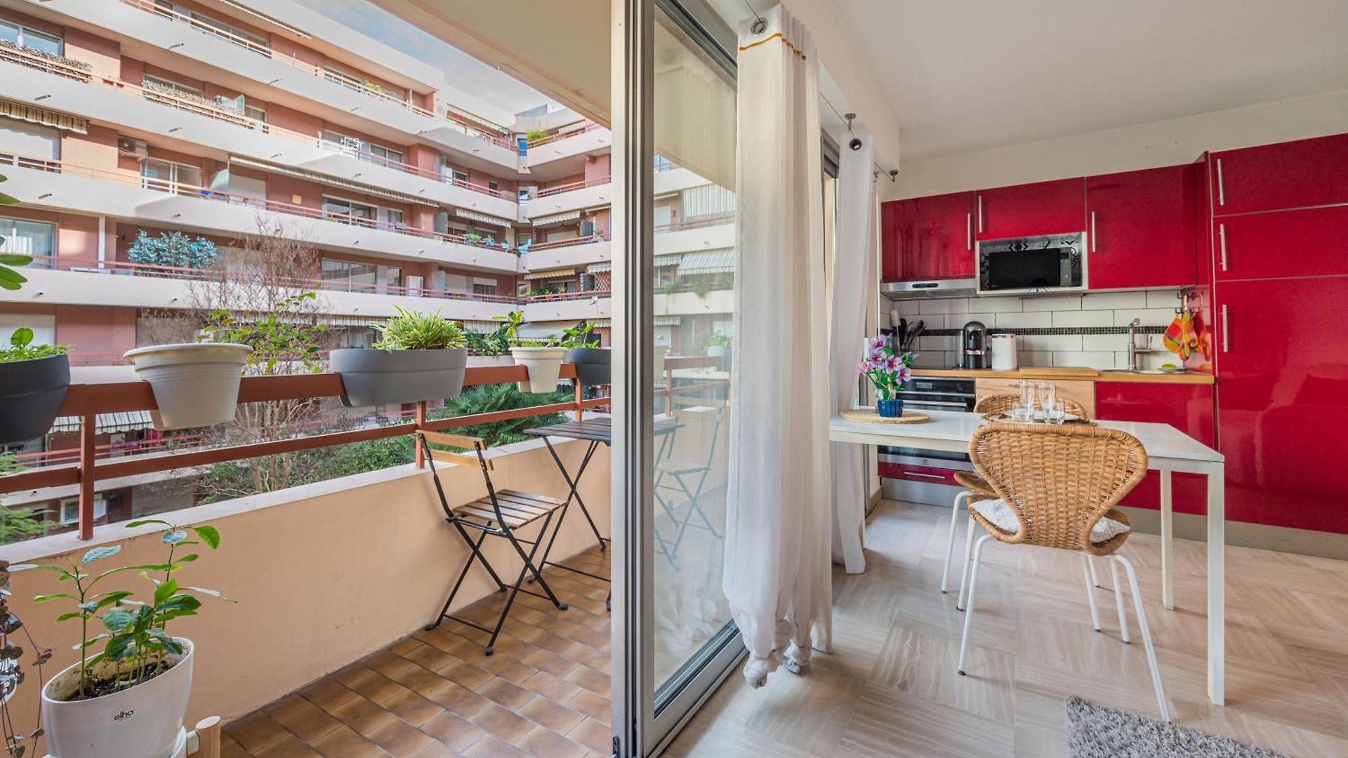 Le Balcon D'azur - 8min A Pied Port - Proche Tram Et Centre Nice