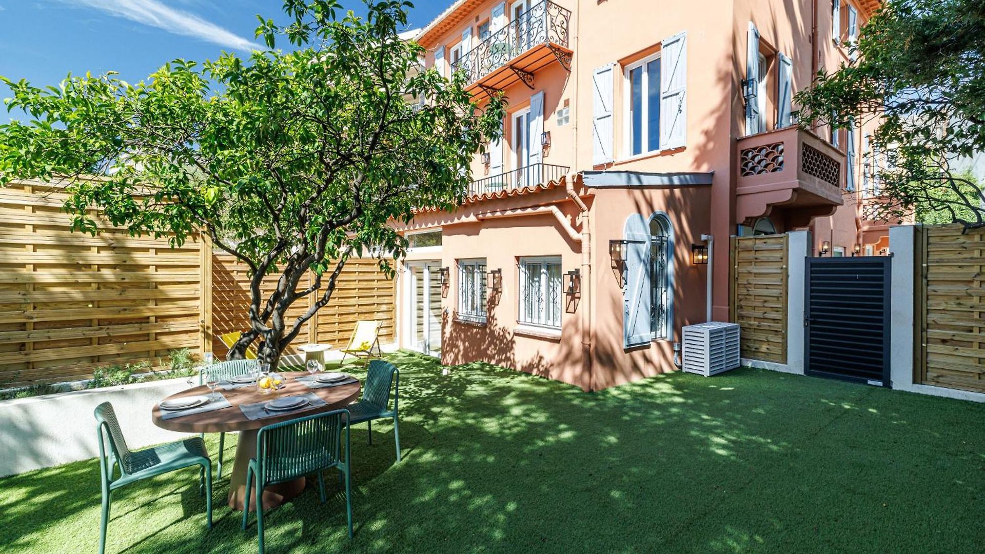 62 Carnot Lot 2 - Un Havre De Paix Climatise Avec Jardin Et Jacuzzi Apartment Nice