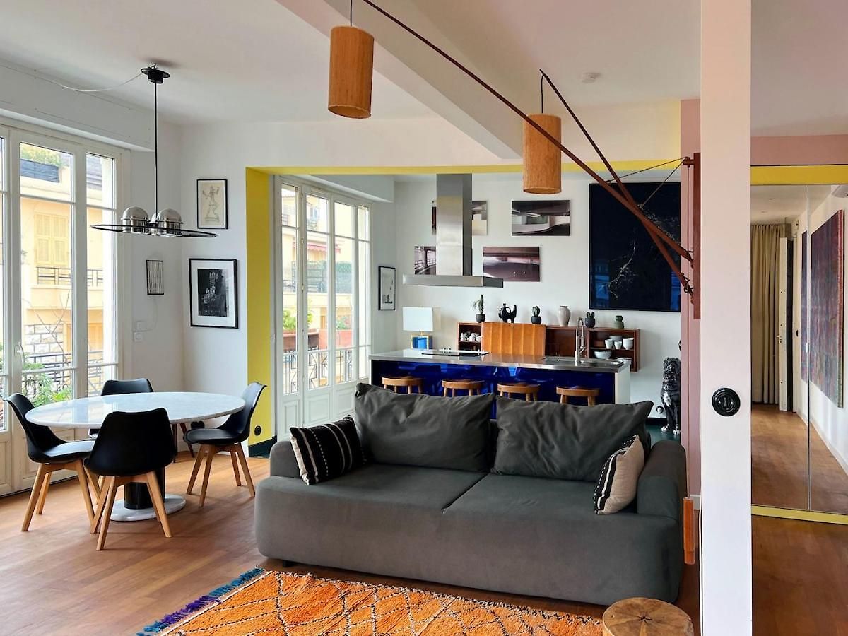 Appartement Design Et Art - Proche Centre Et Terrasse Nice