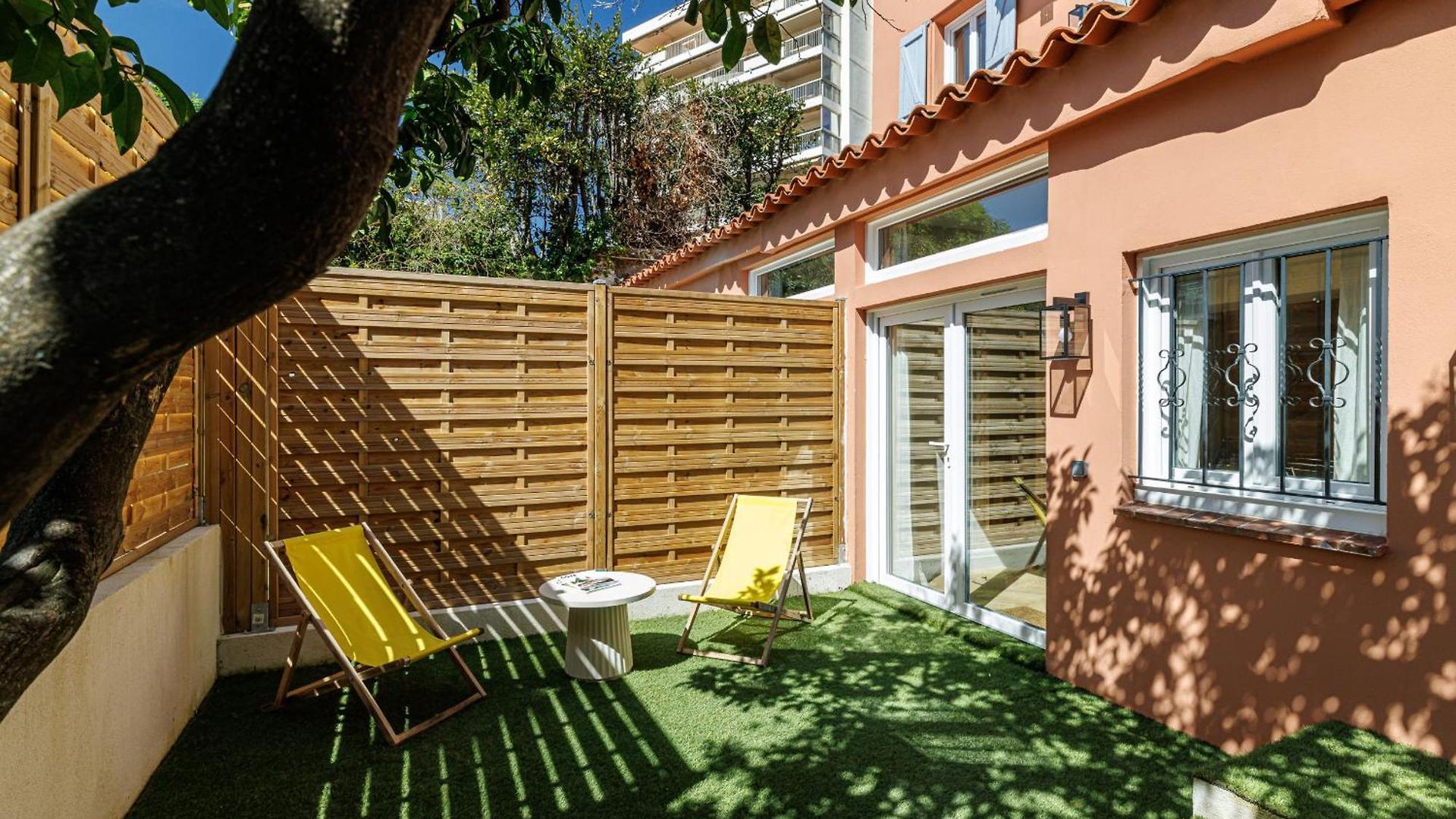62 Carnot Lot 2 - Un Havre De Paix Climatise Avec Jardin Et Jacuzzi Apartment Nice
