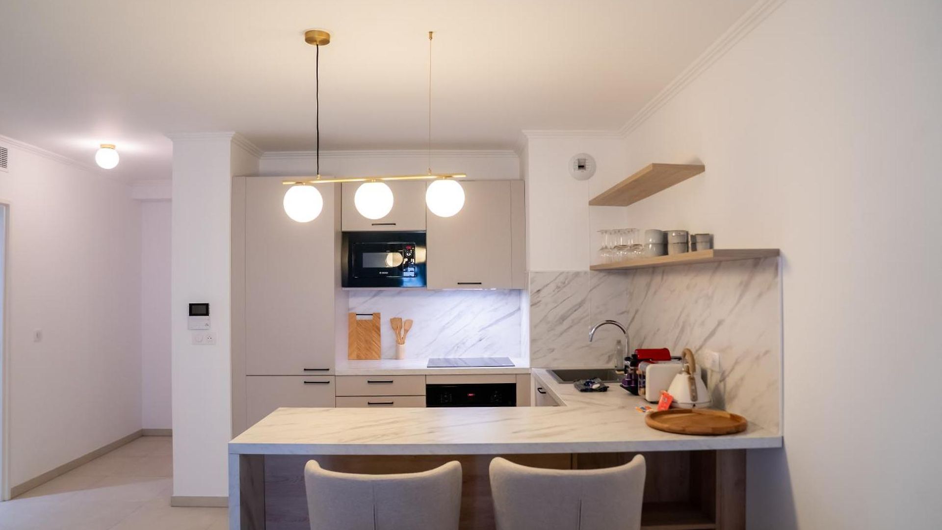 Apartment T3 Neuve Centre-ville 6 Couchages