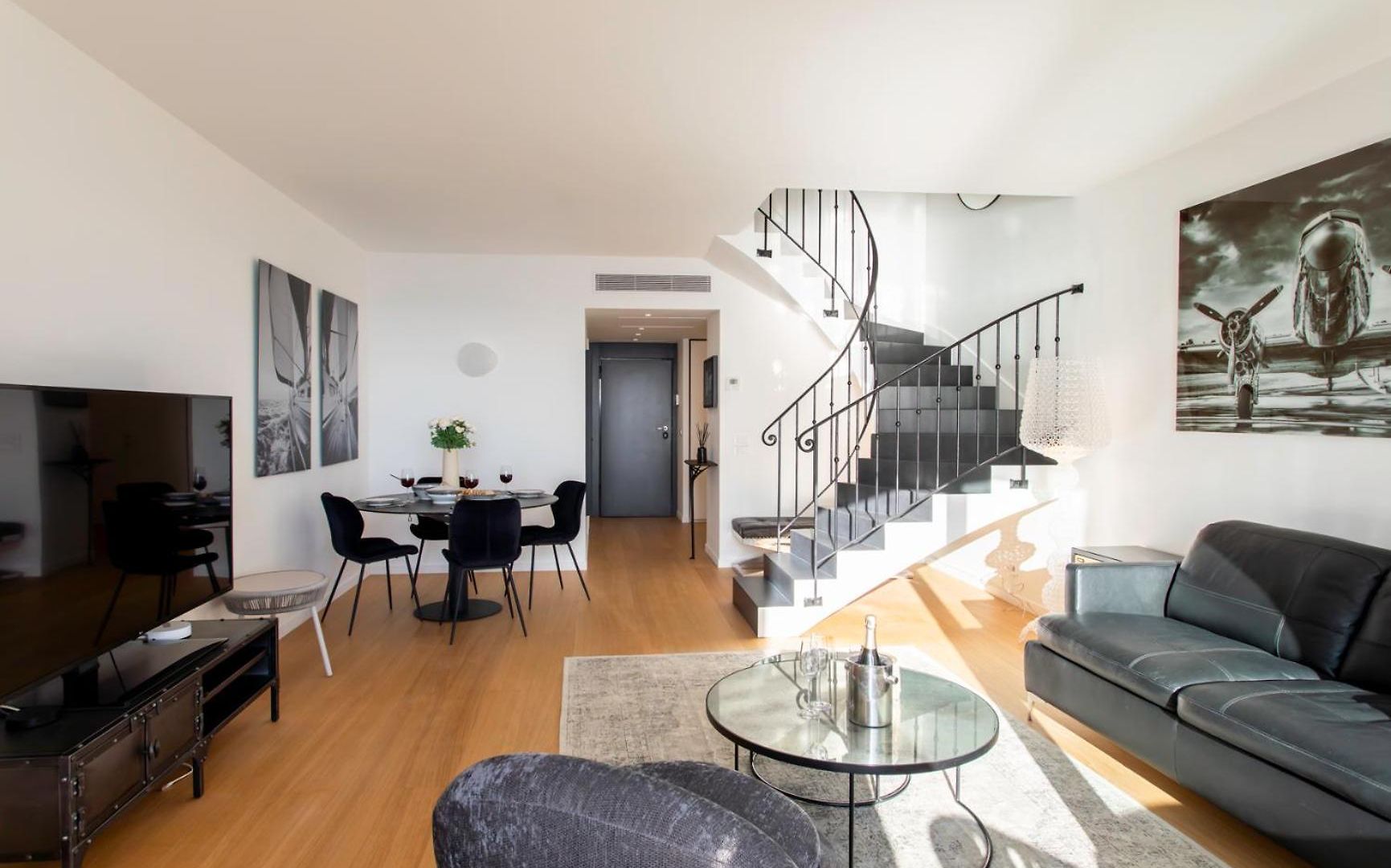 Appartement #22 Staywizus - Duplex Panoramic Sea View 2bdr, Ac, Swimpool, Parking, Petanque *