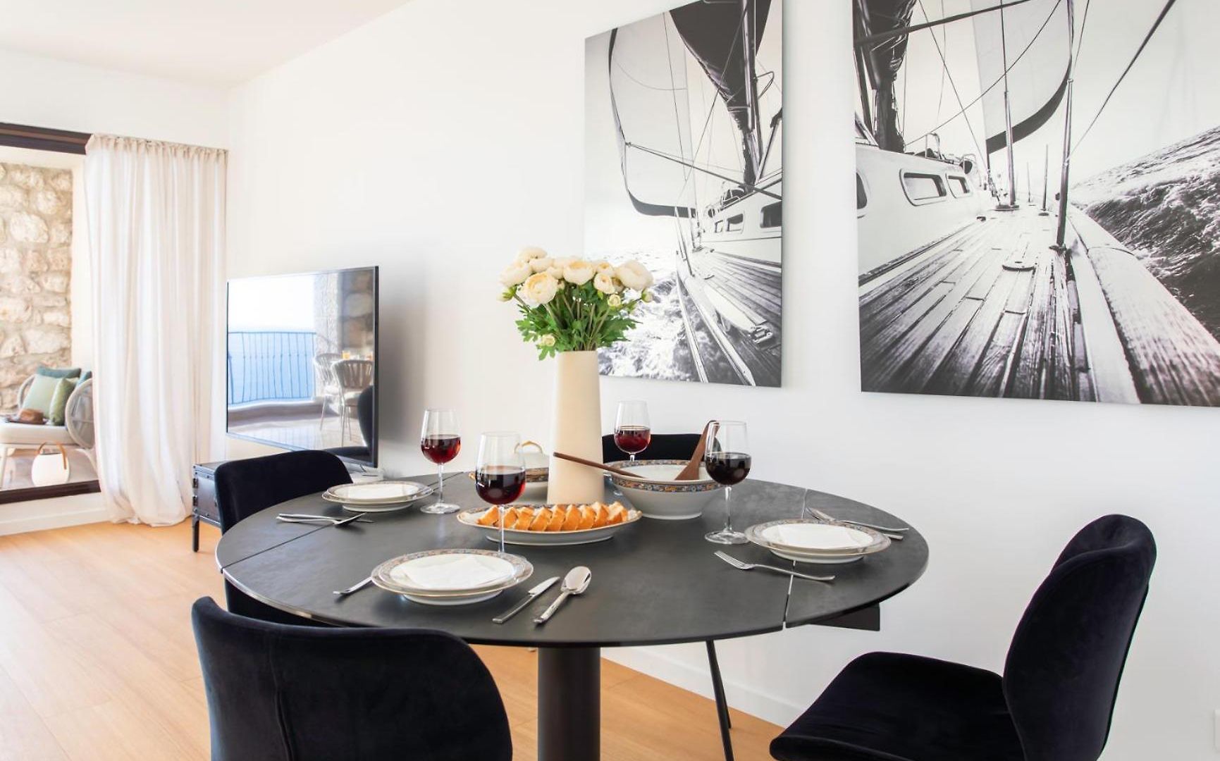 Appartement #22 Staywizus - Duplex Panoramic Sea View 2bdr, Ac, Swimpool, Parking, Petanque *