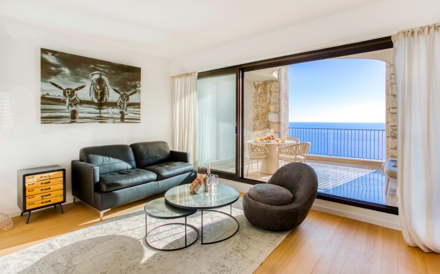 Appartement #22 Staywizus - Duplex Panoramic Sea View 2bdr, Ac, Swimpool, Parking, Petanque