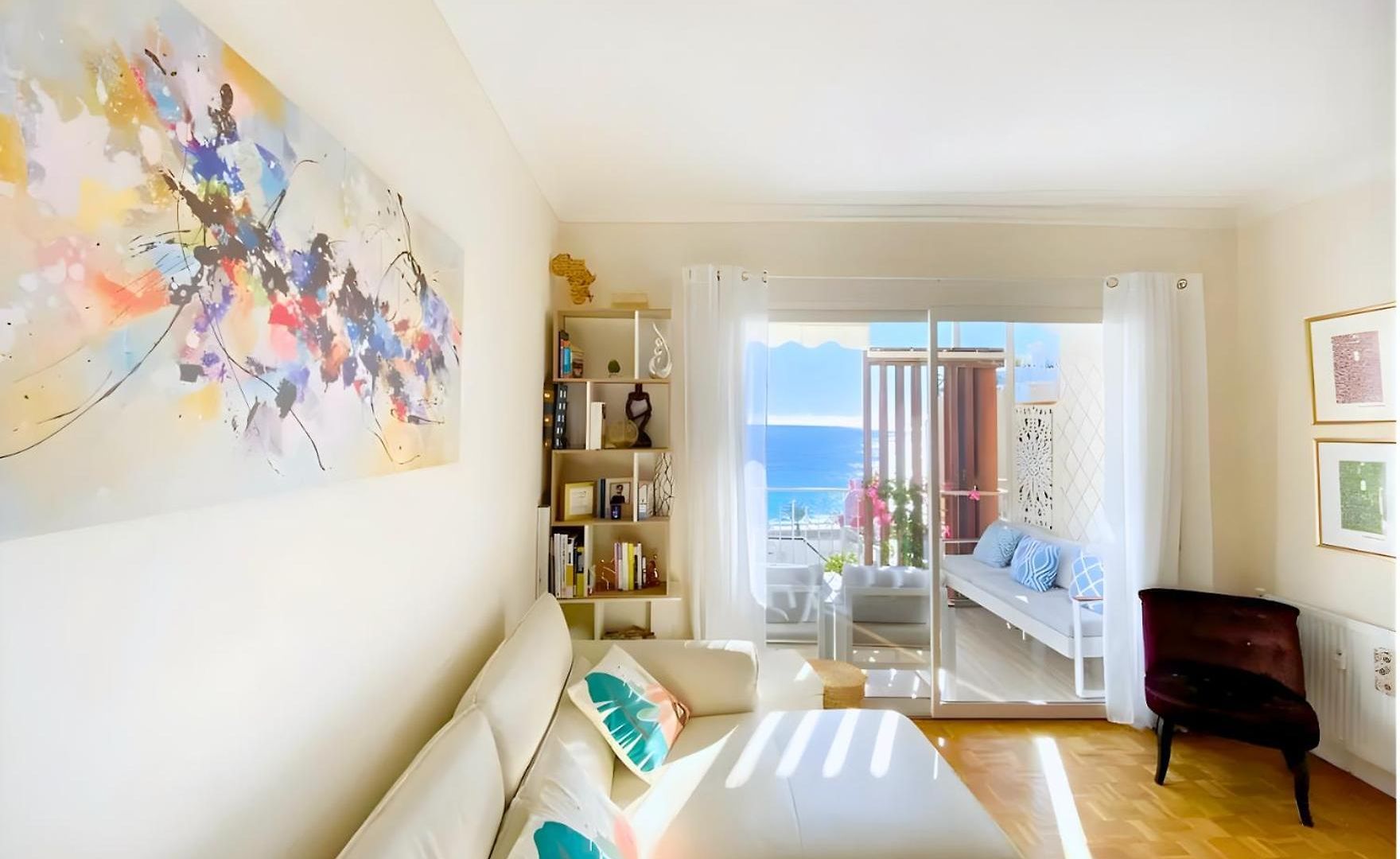 2bed 2bath Sea View Promenade Bright & Spacious! Bravostaysriviera Appartement *