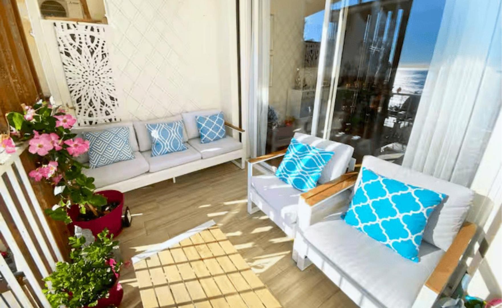 2bed 2bath Sea View Promenade Bright & Spacious! Bravostaysriviera Appartement *