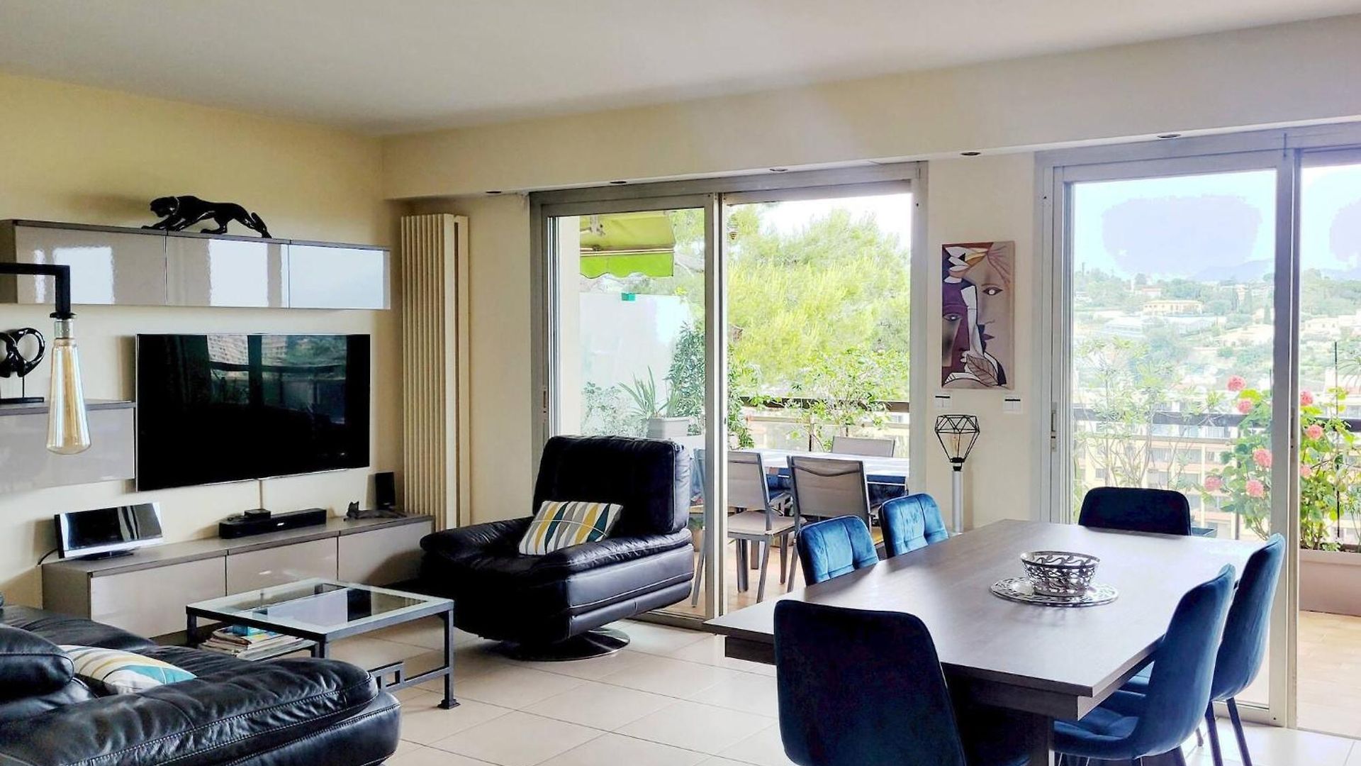 Duplex Apartment, Sea View And Swimming Pool Apartment Nice