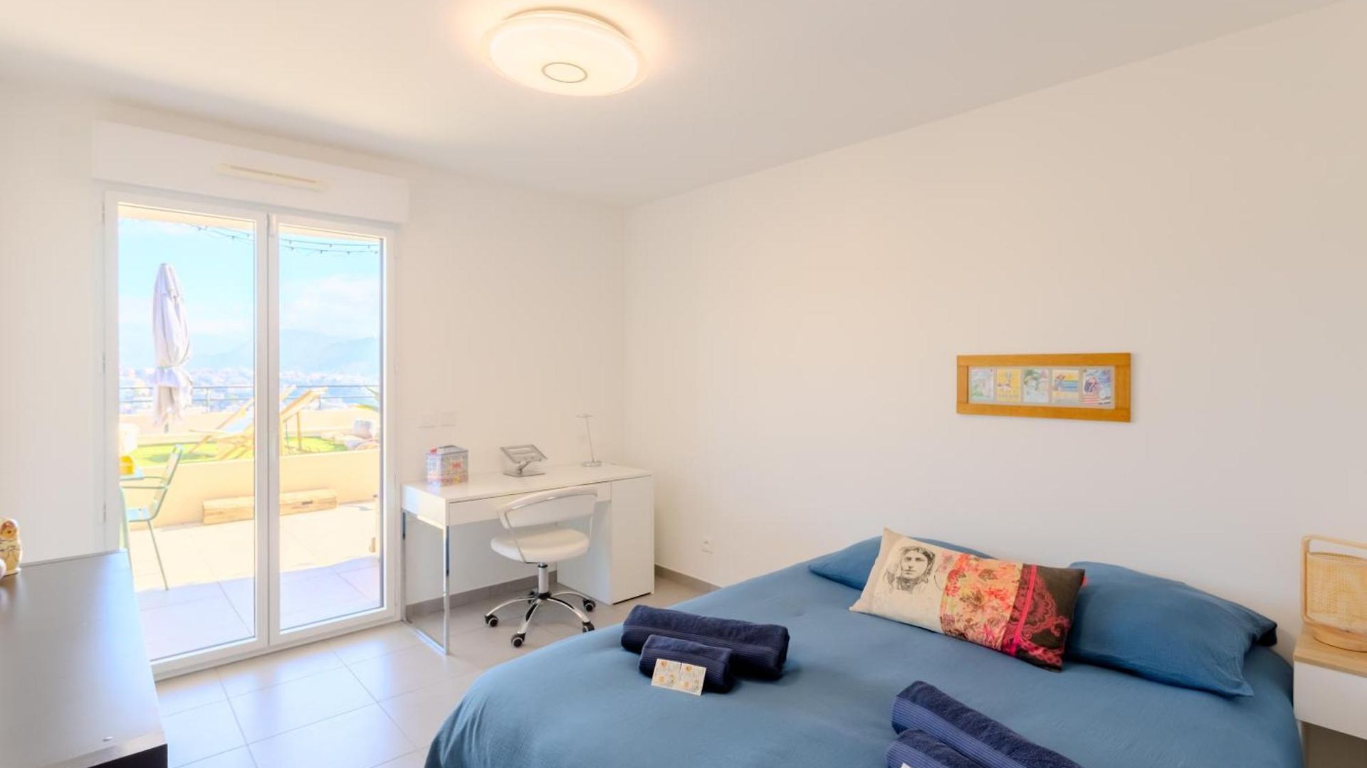 Hill A Terrasse 130m2, Vue Panoramique, Piscine, Parking Prive, Climatisation, Wifi Apartment *