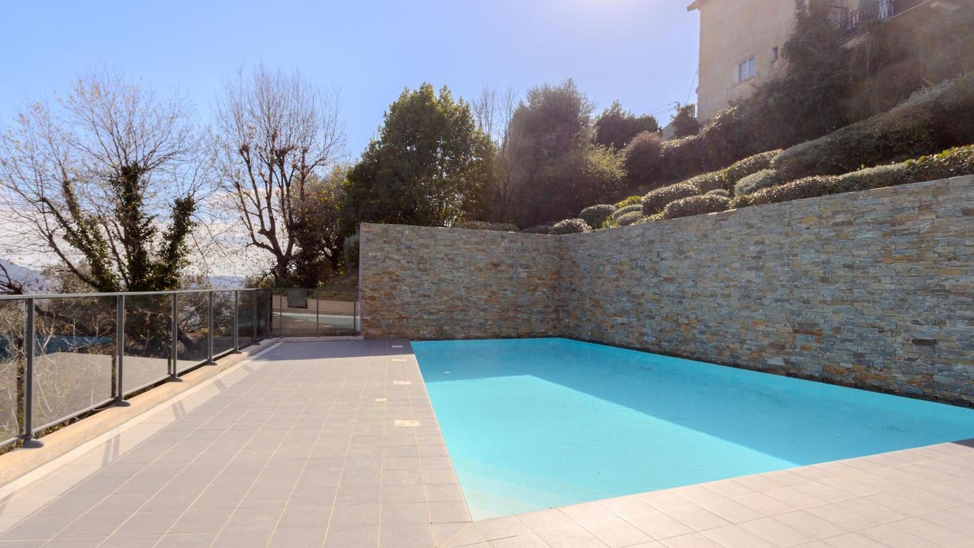 Hill A Terrasse 130m2, Vue Panoramique, Piscine, Parking Prive, Climatisation, Wifi Apartment
