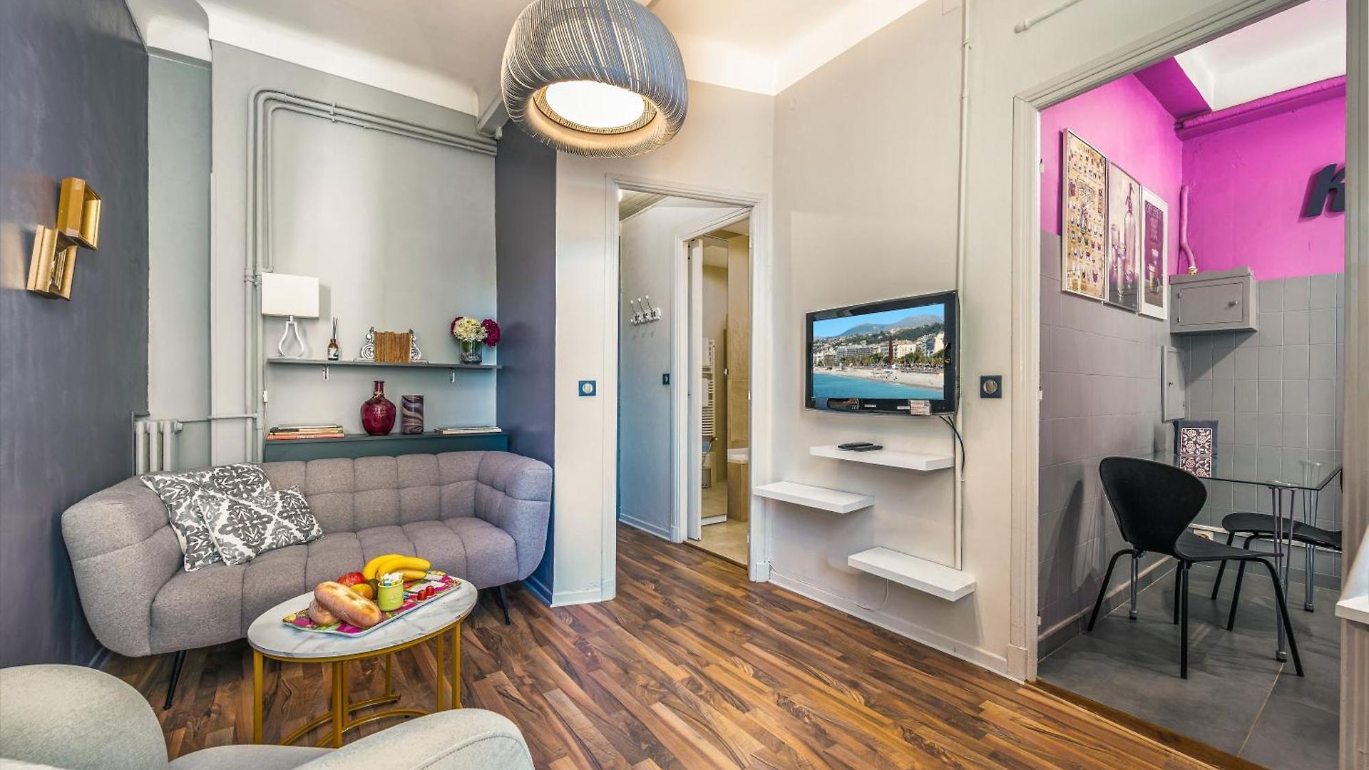 Lx191 2p Design & Colore Face Gare - Balcon & Clim Apartment