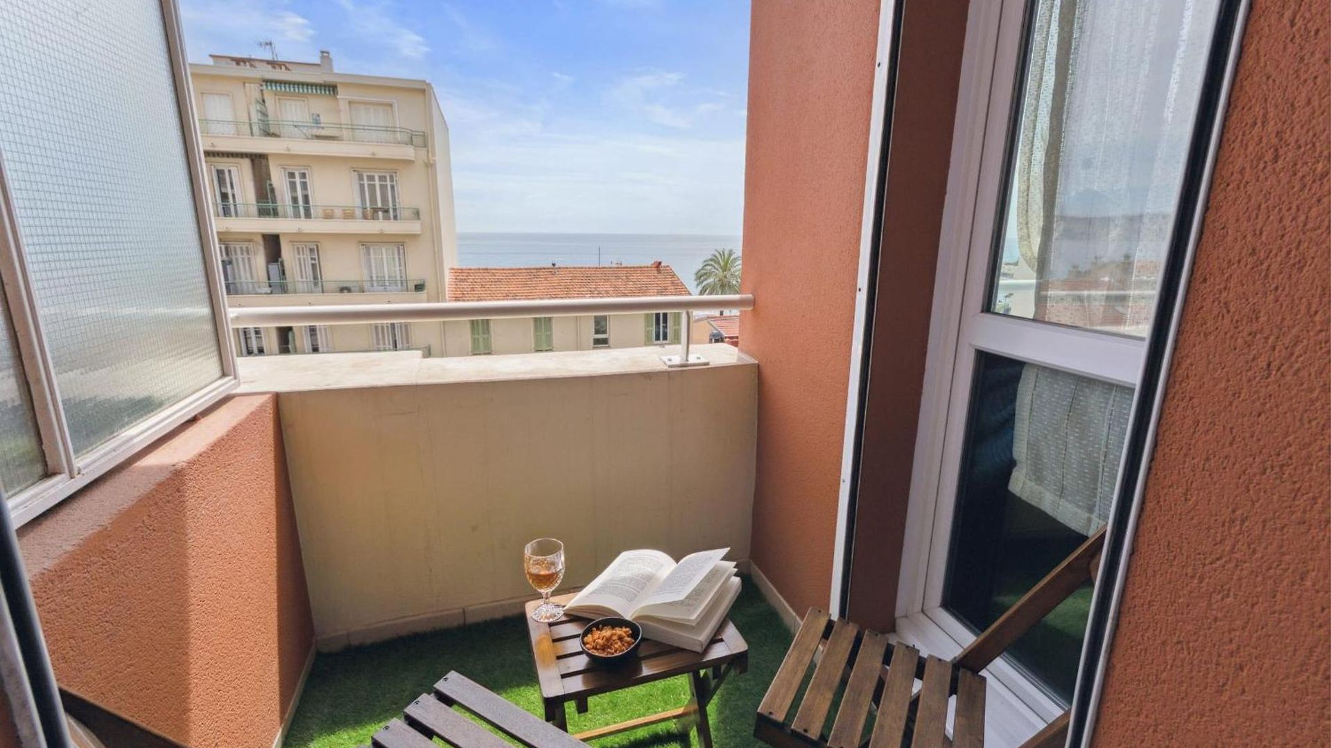 L'azur - Vue - Clim - Tram - Wifi - Aéroport Appartement *