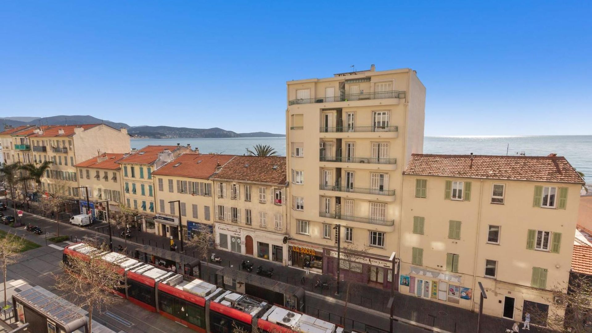 L'azur - Vue - Clim - Tram - Wifi - Aéroport Nice