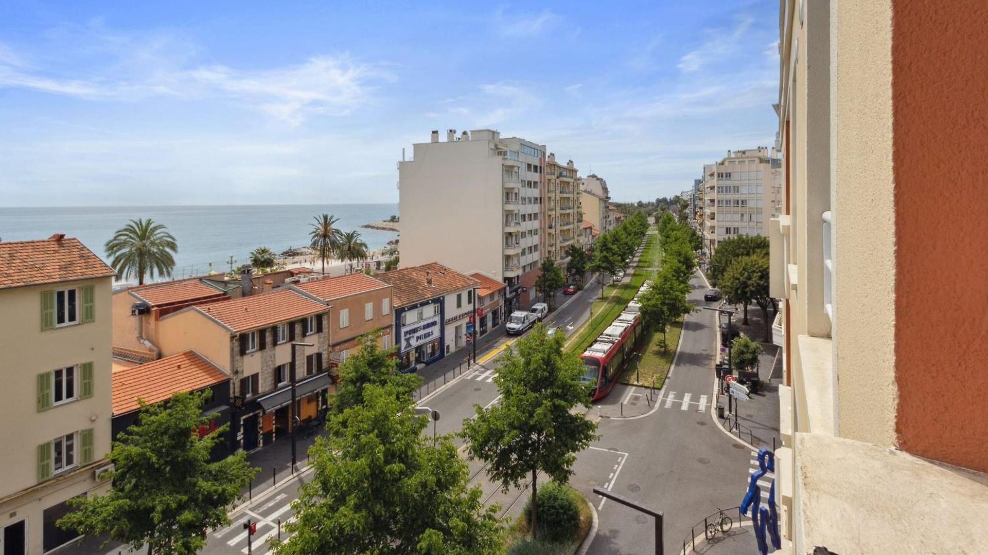 L'azur - Vue - Clim - Tram - Wifi - Aéroport Appartement *