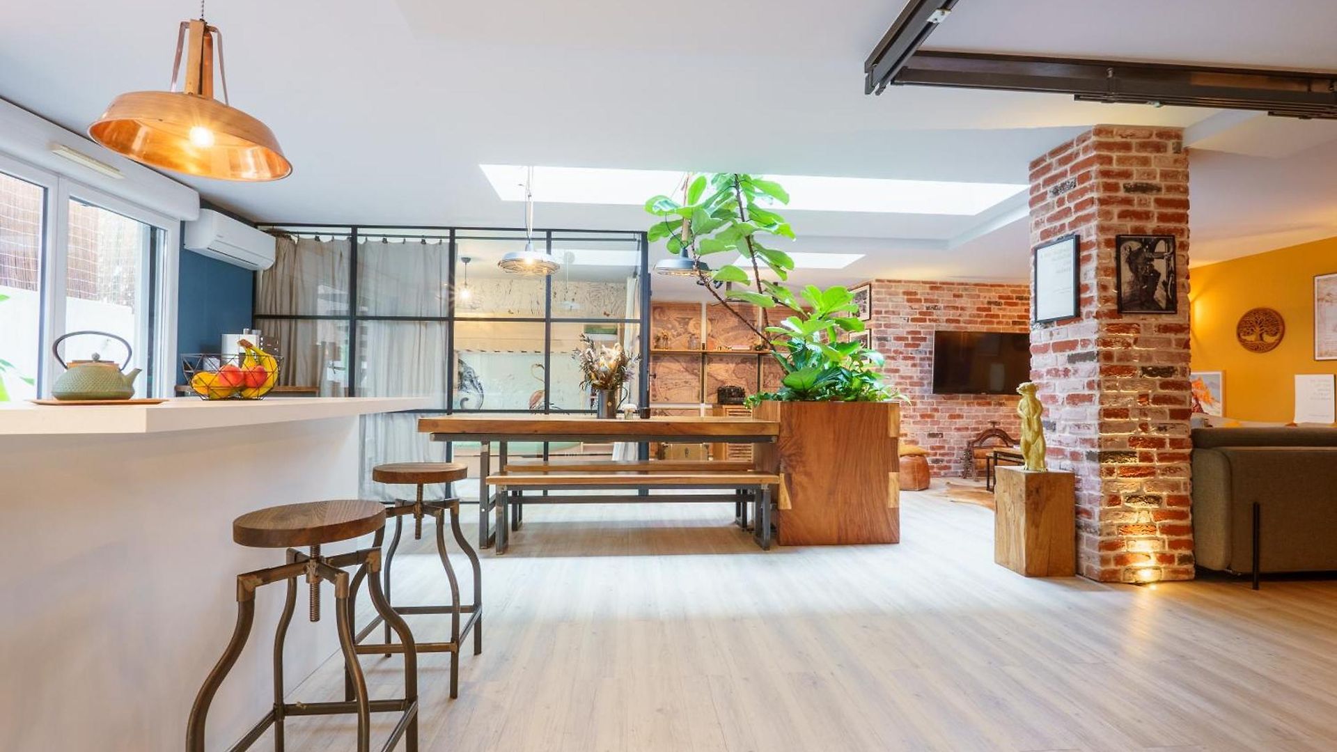 Appartement Loft Moderne - Port De - 6 Pers - Parking - Climatisation