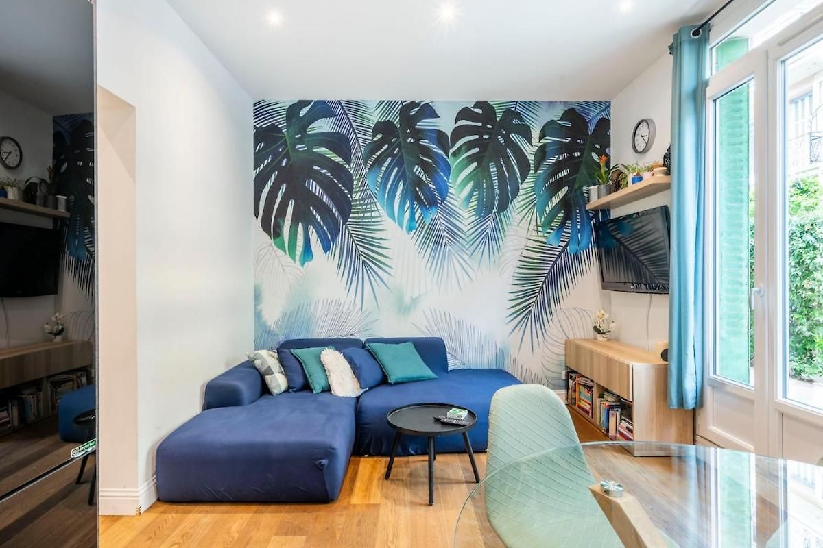 Chic 3br Oasis Near The Sea Ac 2 Terraces Appartement