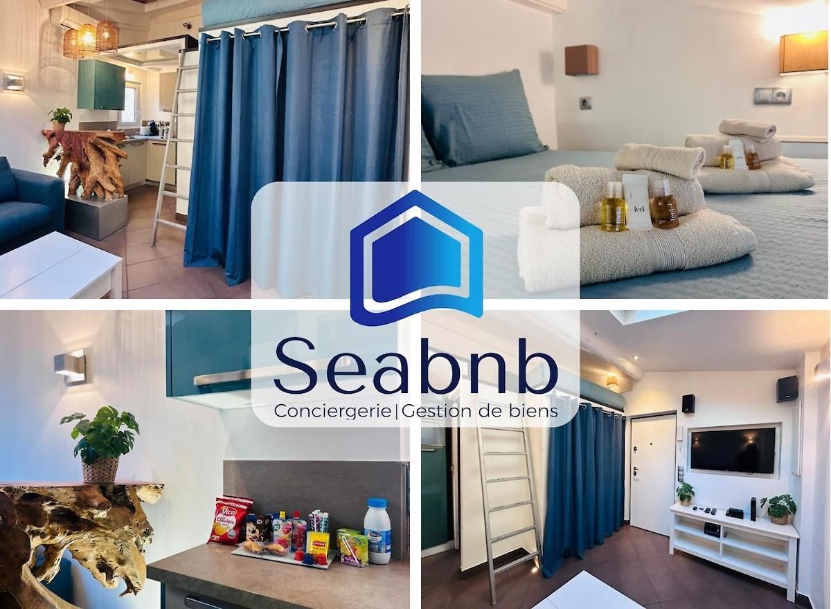 Seabnb - Midnight Blue - Heart Of - Ac Apartment