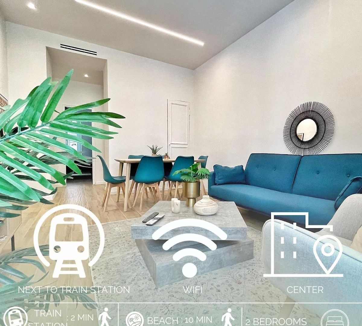 Ref 114 - Beautiful 3-room In The Center *