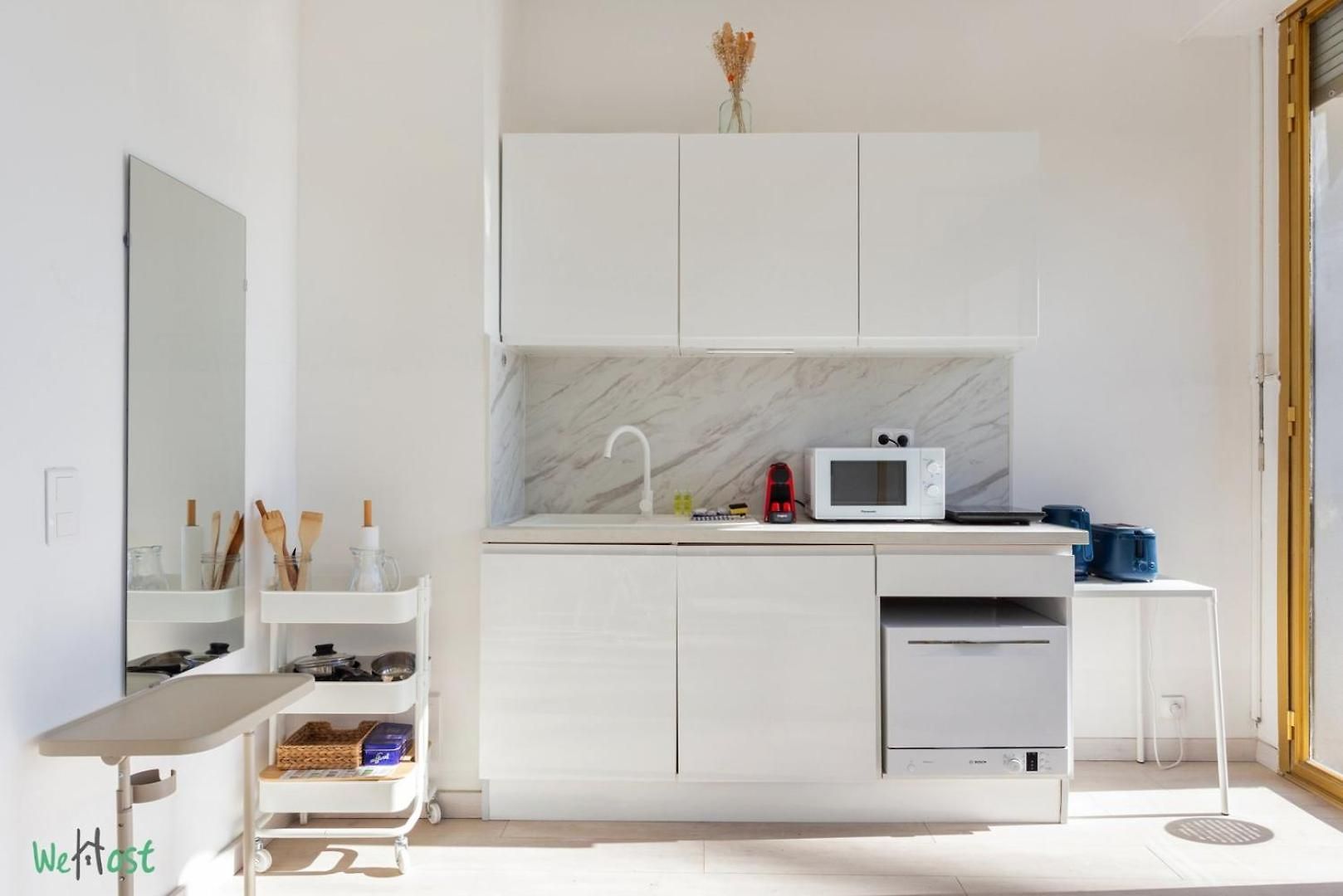 Wehost Prom- Jardin & -coeur Promenade Des Anglais-2 Personnes / 1 Canape-lit Apartment *