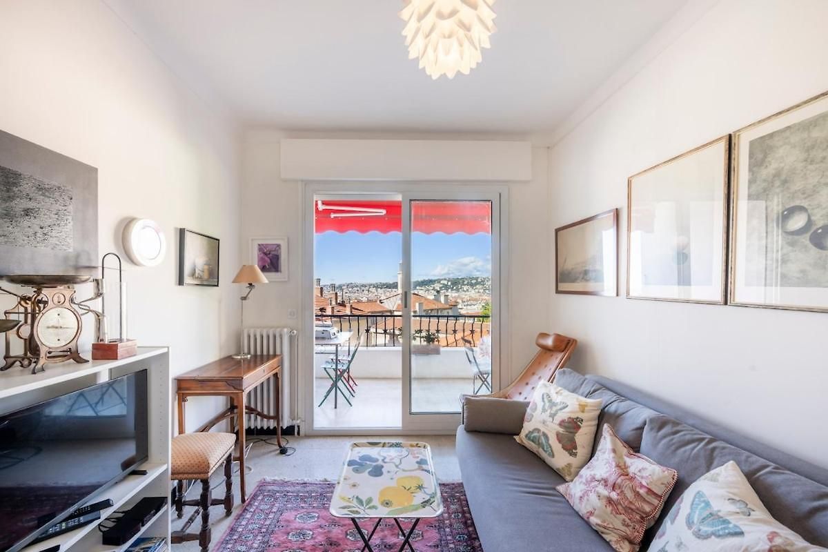 Azur Balcony Classic Charm With View Appartement Nice