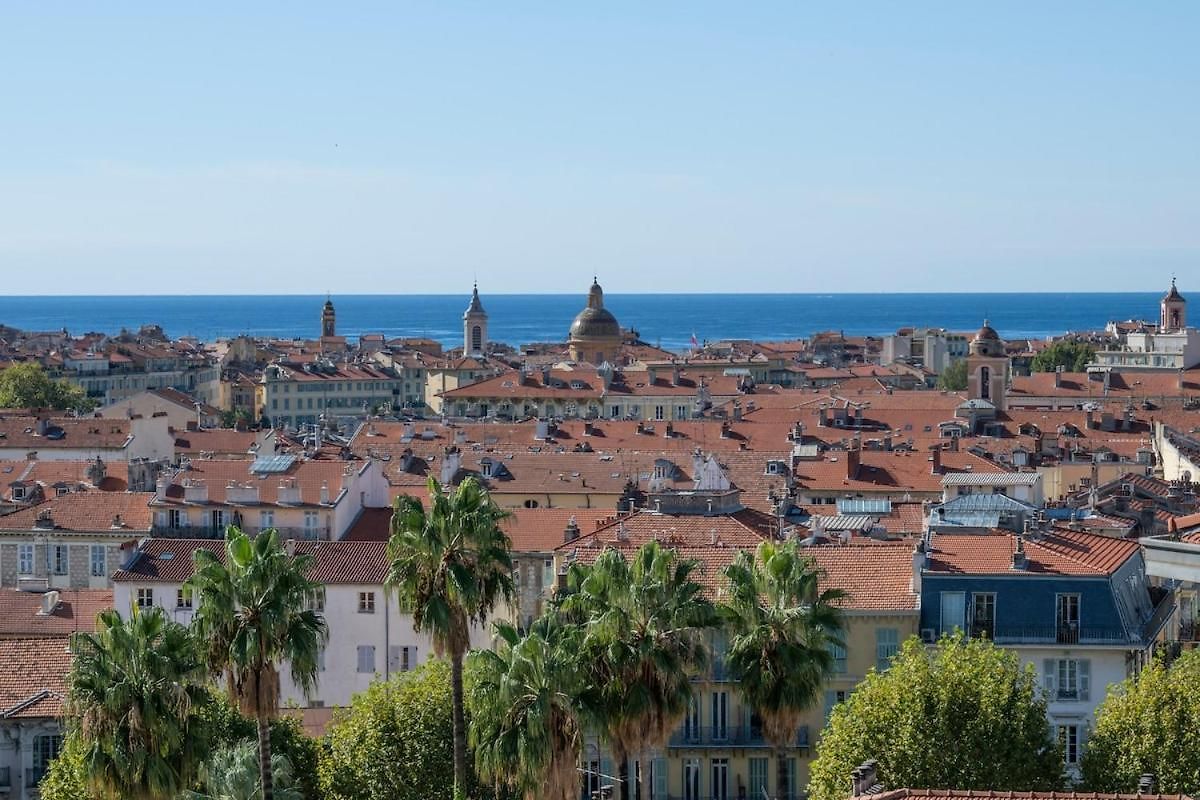 Azur Balcony Classic Charm With View Appartement Nice
