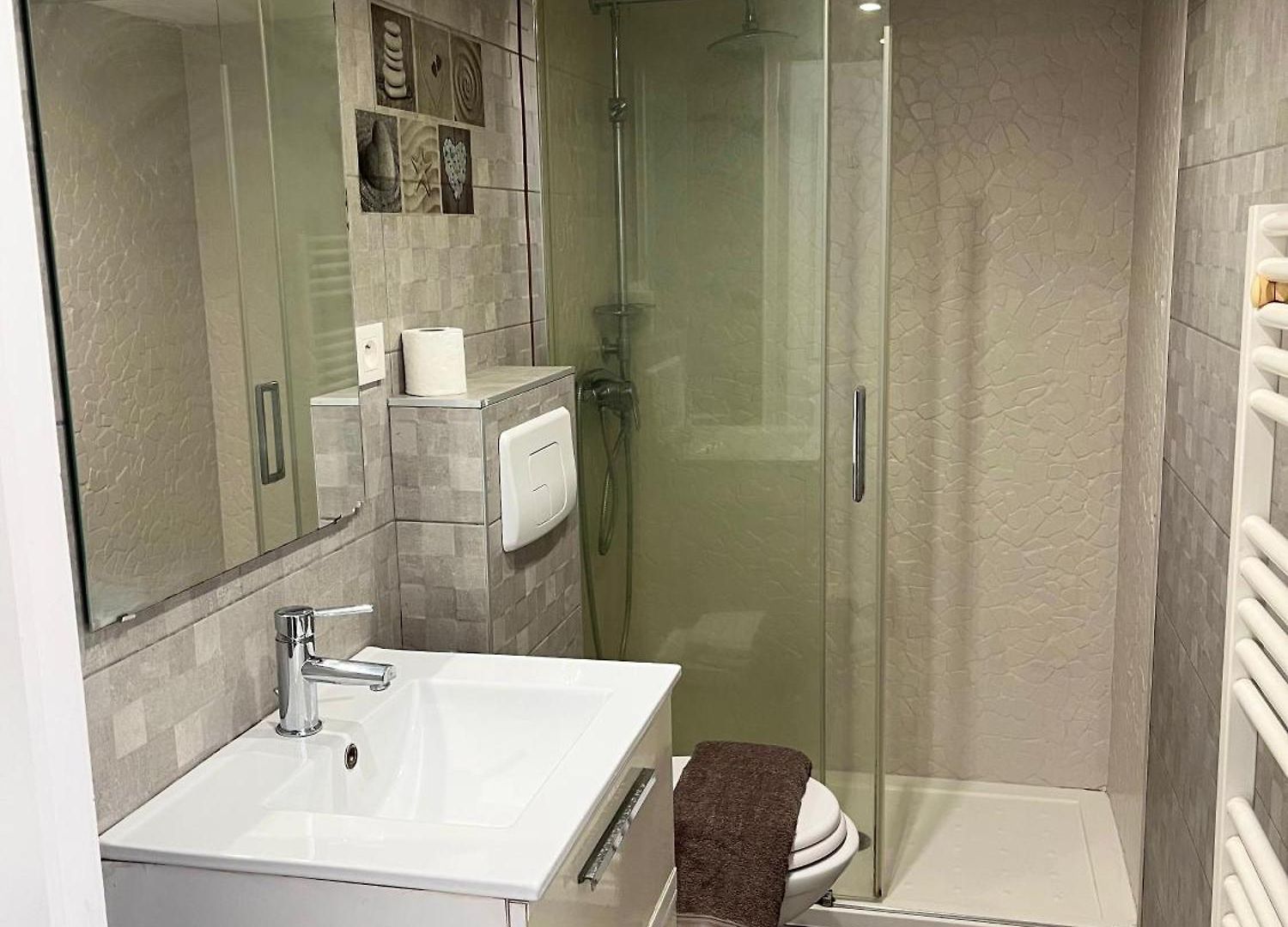 Appartement Mezzanine - Clim Balcon - Centre Nice