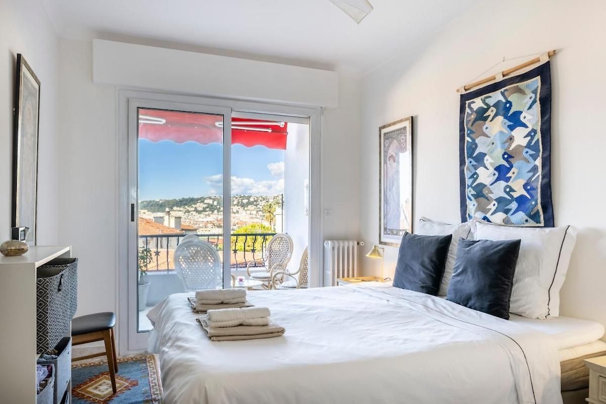 Azur Balcony Classic Charm With View * Nice