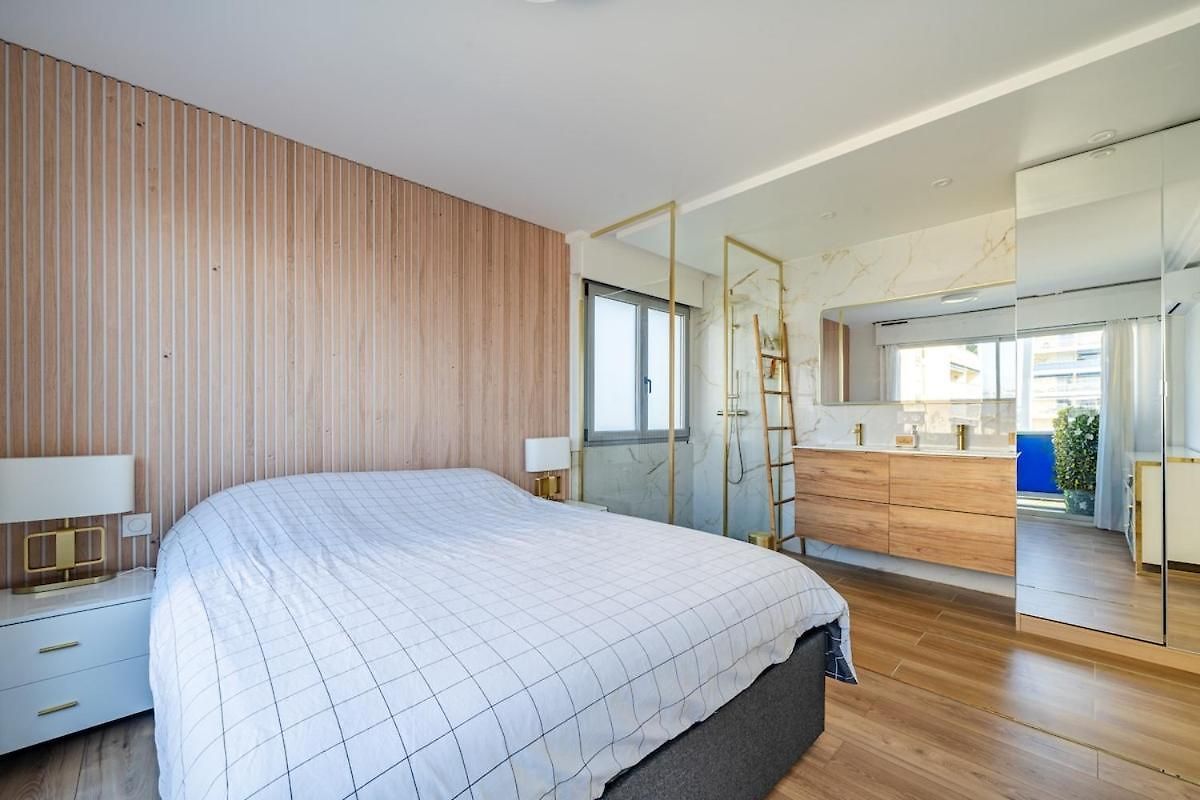 Apartment Sea View And Premium Comfort With Ac And Wifi *