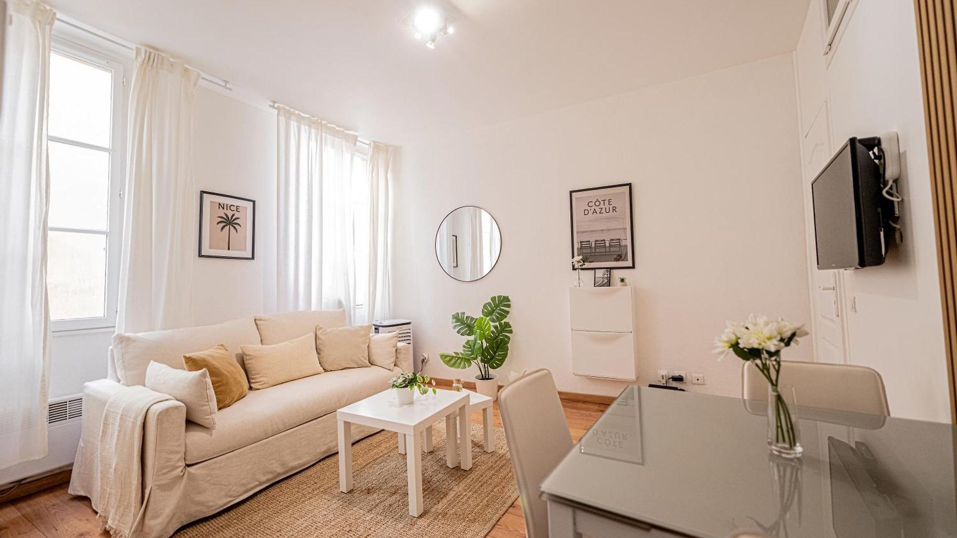 Appartement La Ponchettes Vieux à 5 Min Quartier Animé Nice