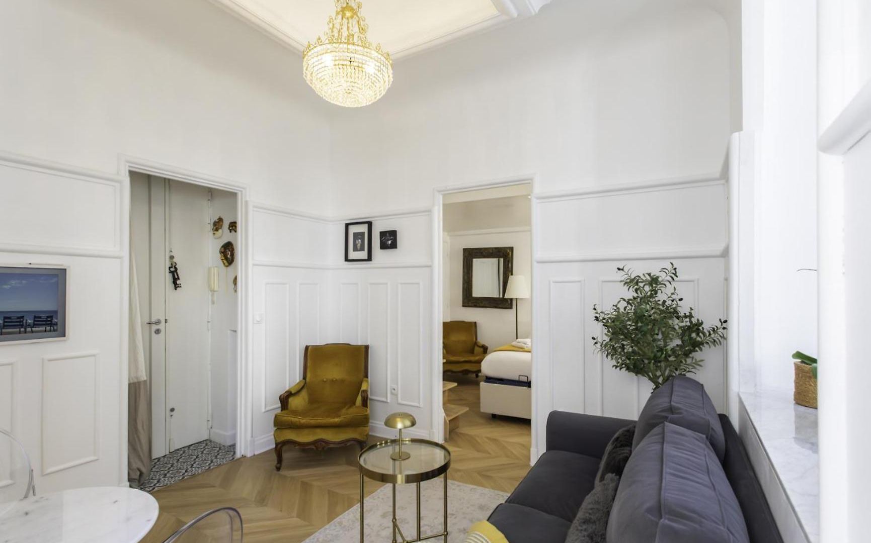 #59 Staywizus - Duplex Massena 1 Bdr Ac - 5 Mins Walk To Sea Appartement Nice