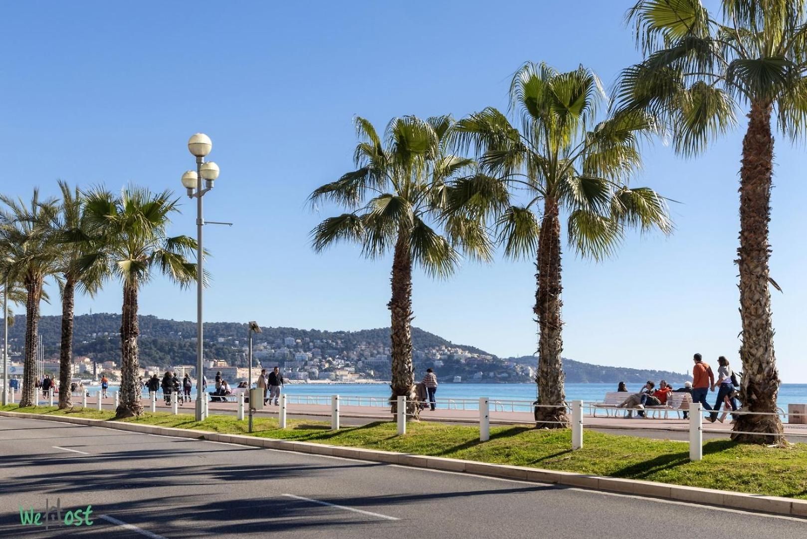 Wehost Prom- Jardin & -coeur Promenade Des Anglais-2 Personnes / 1 Canape-lit * Nice
