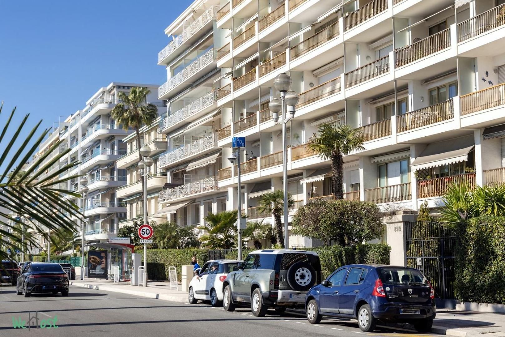Wehost Prom- Jardin & -coeur Promenade Des Anglais-2 Personnes / 1 Canape-lit Apartment Nice