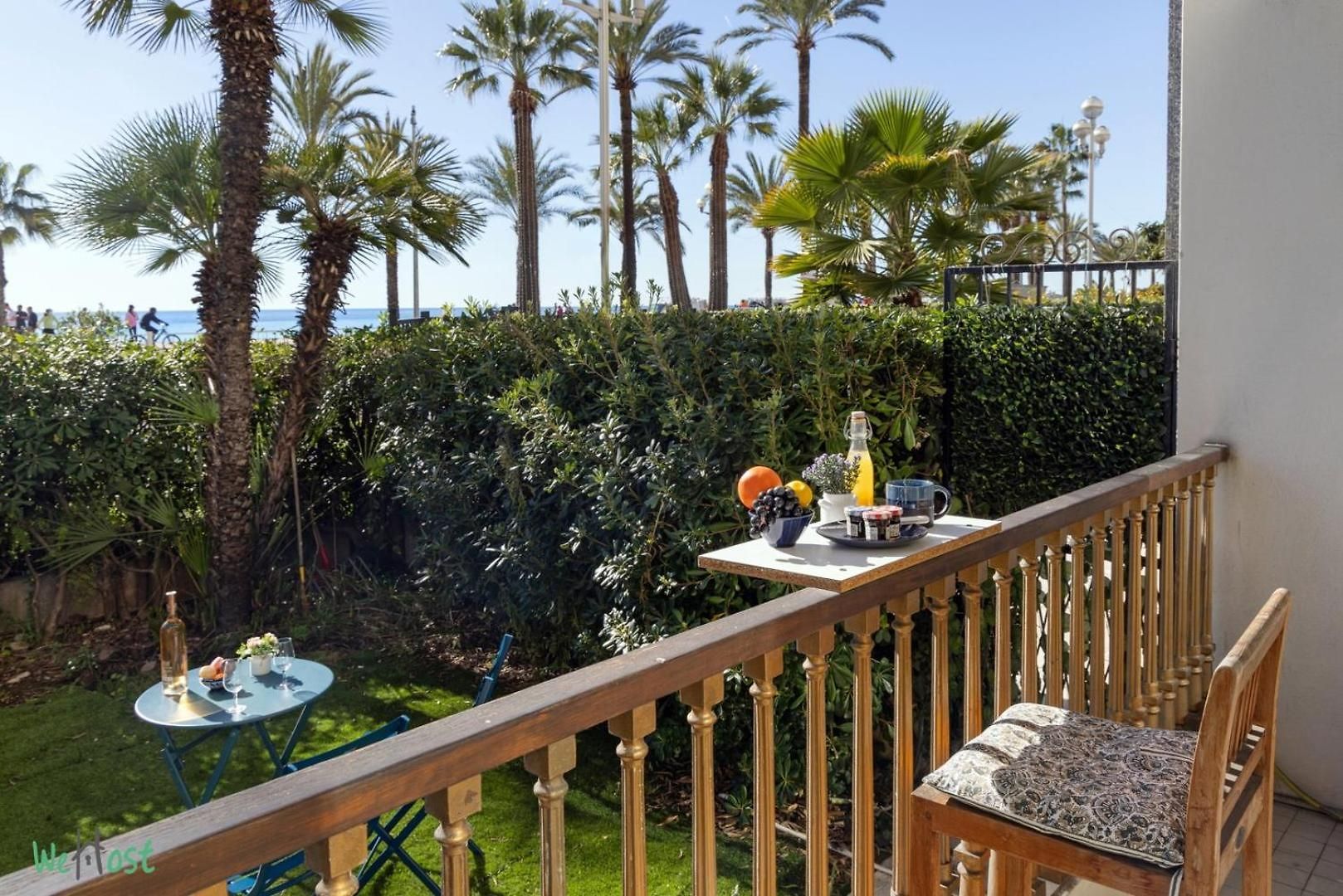 Wehost Prom- Jardin & -coeur Promenade Des Anglais-2 Personnes / 1 Canape-lit Apartment