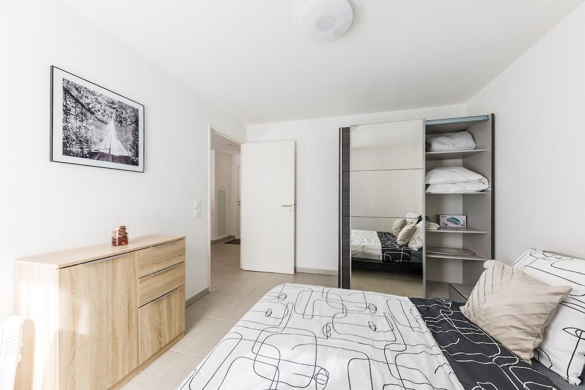 Appartement Lumineux T2 Avec Balcon, Netflix à Nice