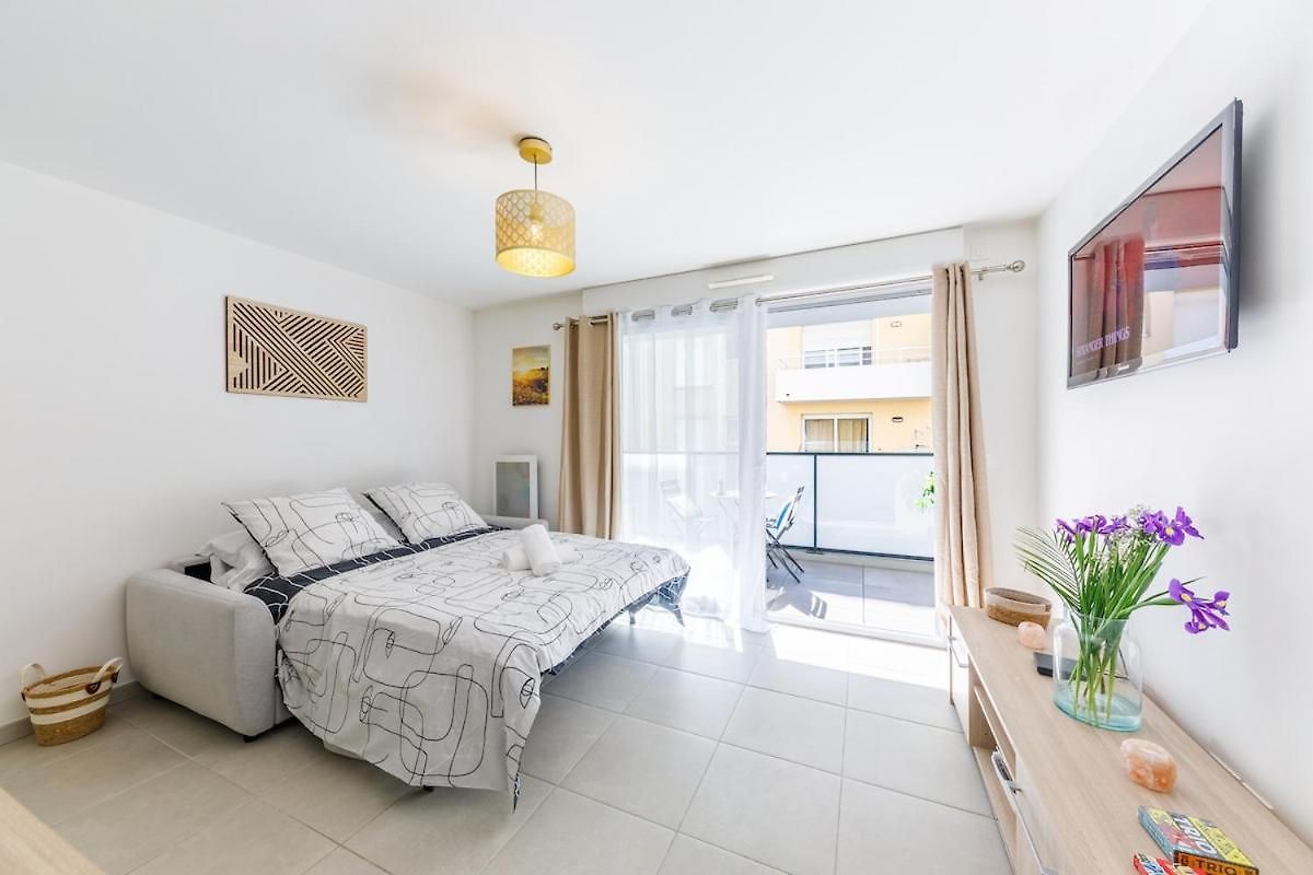 Lumineux T2 Avec Balcon, Netflix à