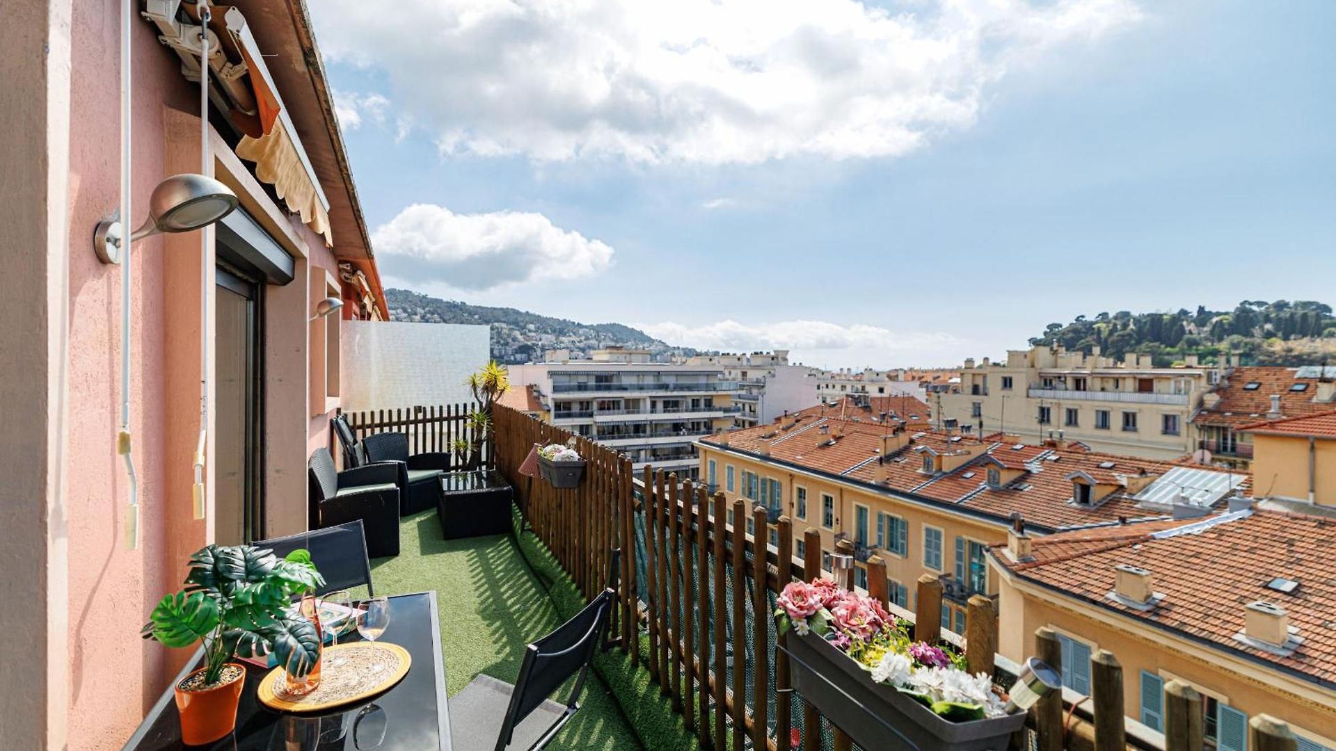 Open Sky Terrace Lage 1 Bdr & Parking Appartement