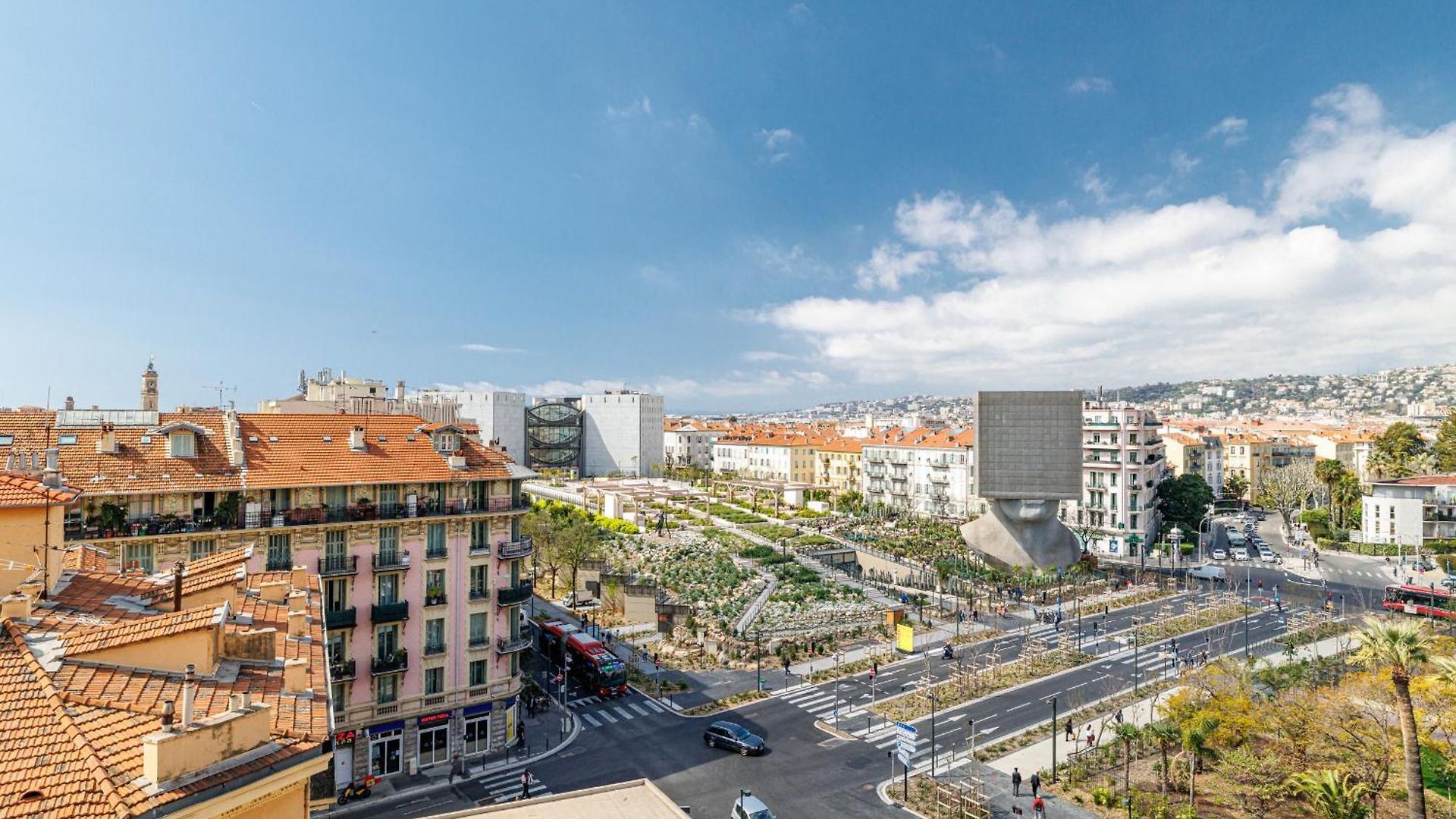 Open Sky Terrace Lage 1 Bdr & Parking Appartement Nice