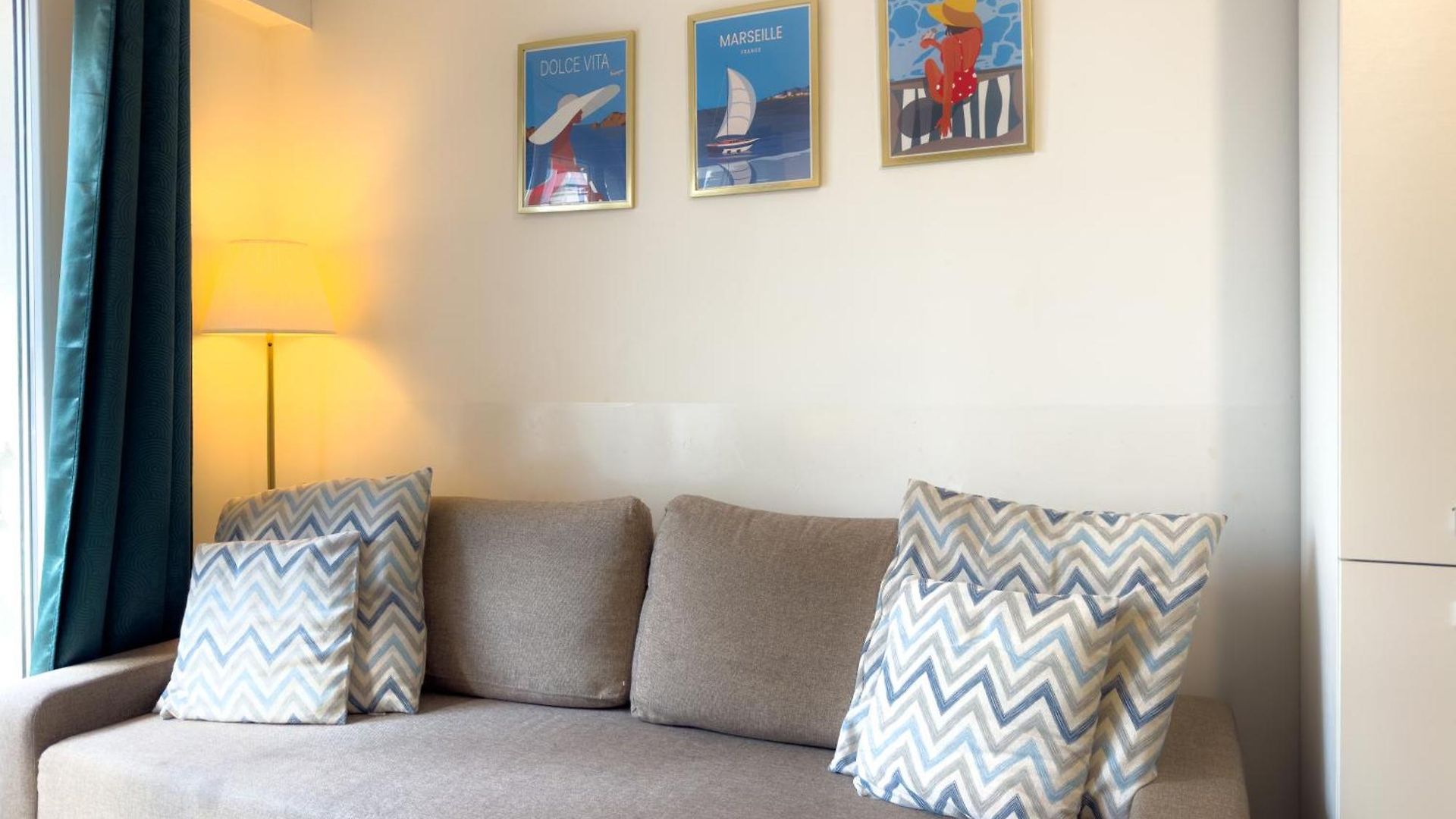 Californie 8pers Parking Ac Wifi Apartment *