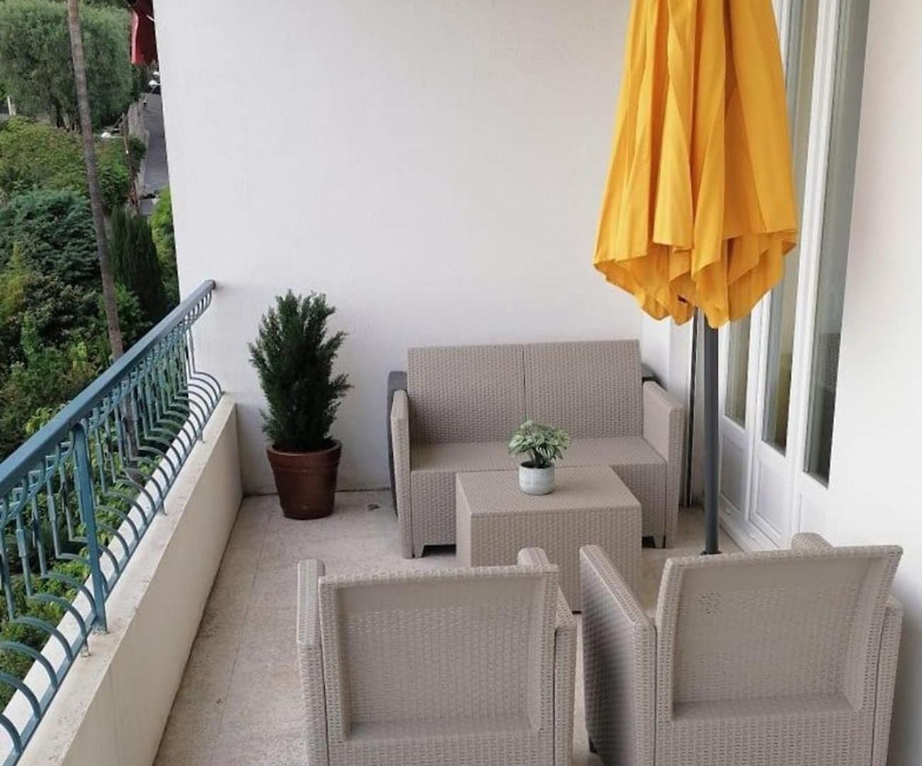 Terrace And View On