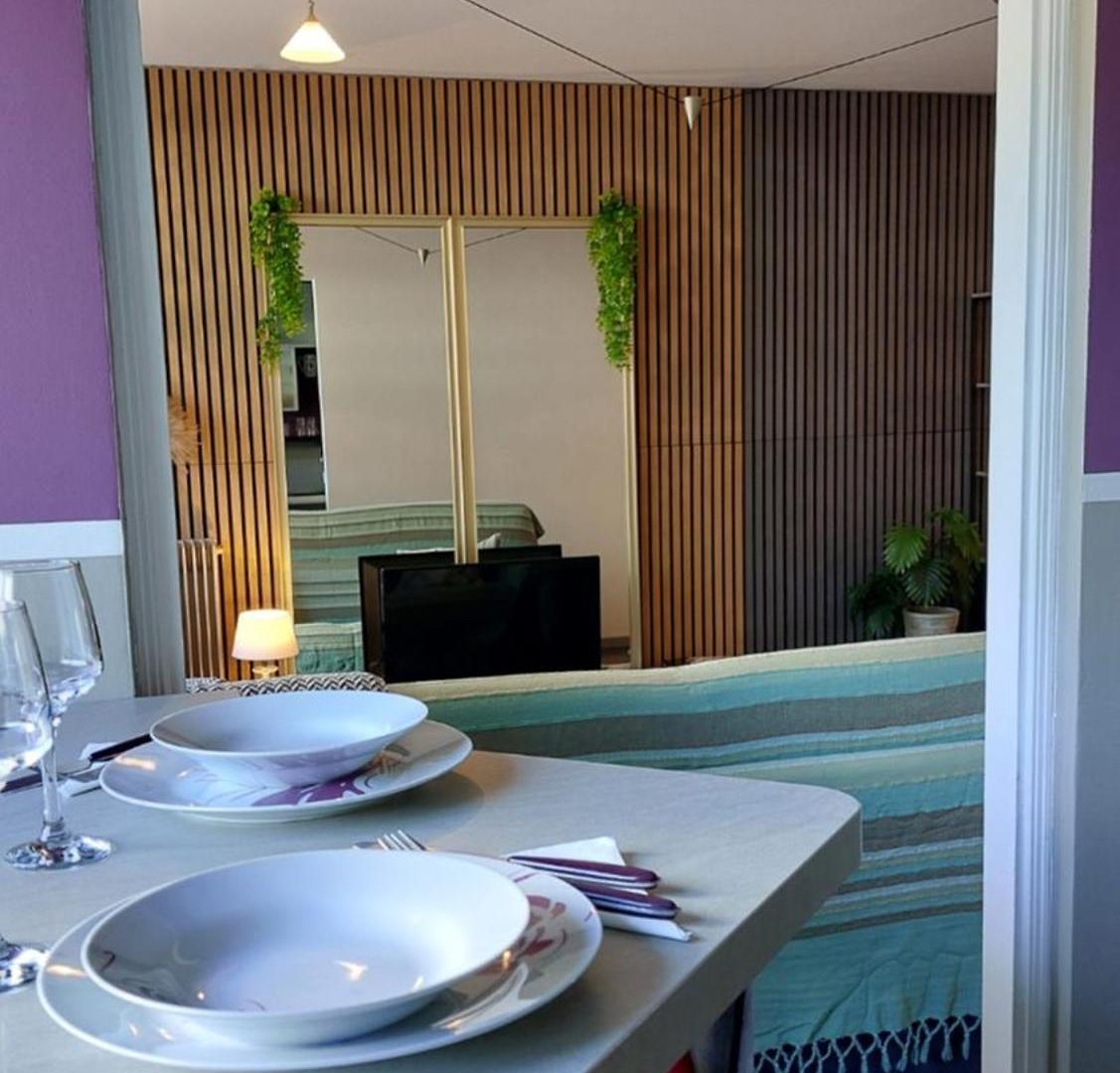 Appartement Cosy F1 Avec Grande Terrasse à 2 Pas Du Tramway *