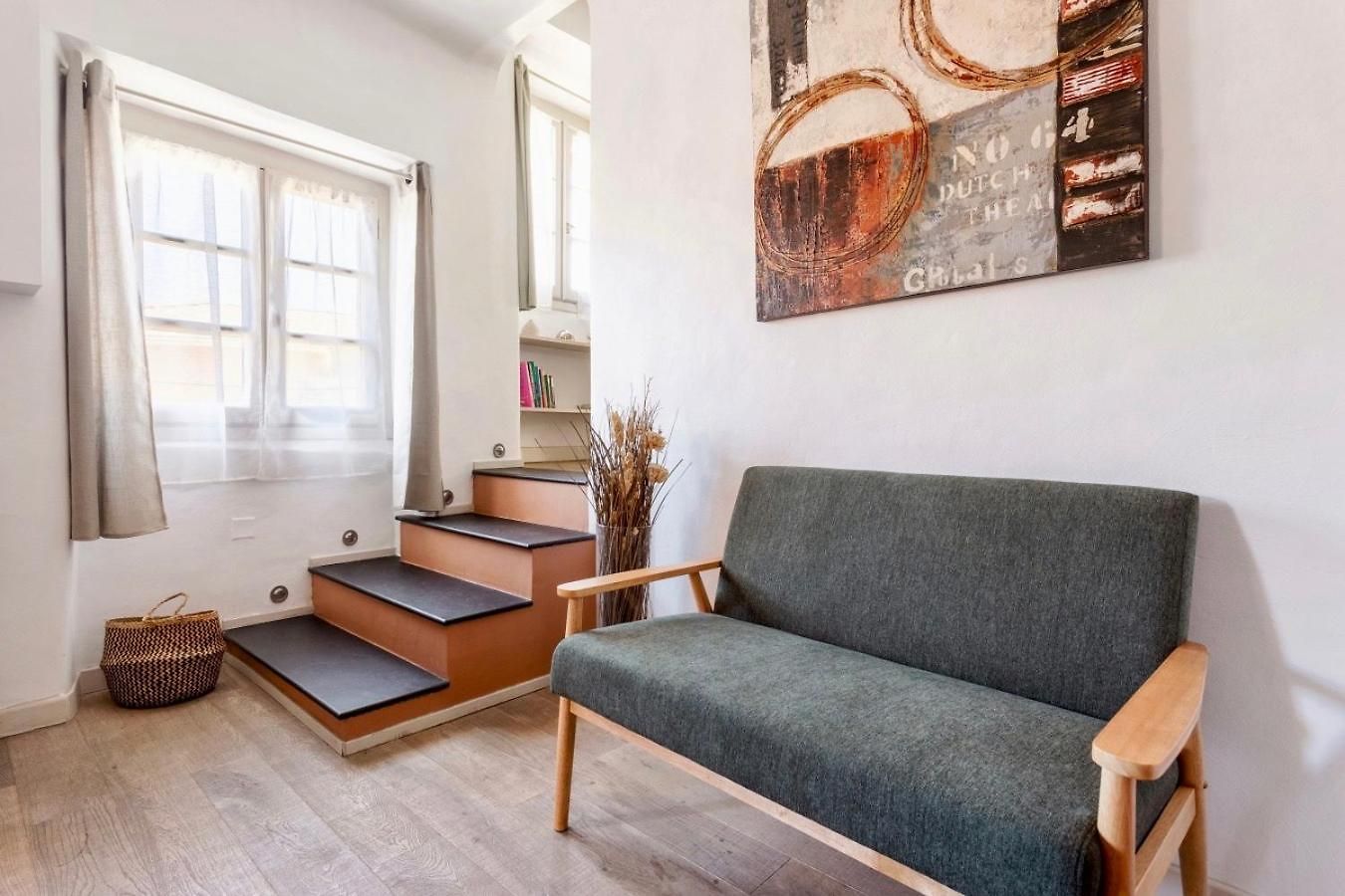 Au Coeur Du Vieux Nice, Plages&promenade Des 2min A Pied Appartement