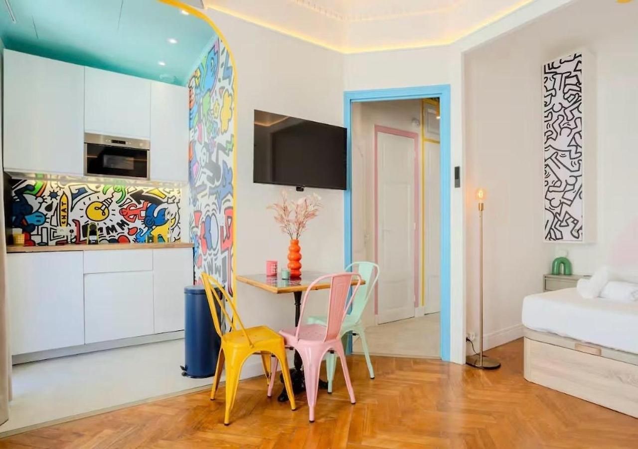 Bright Pop-art Center Near Appartement Nice