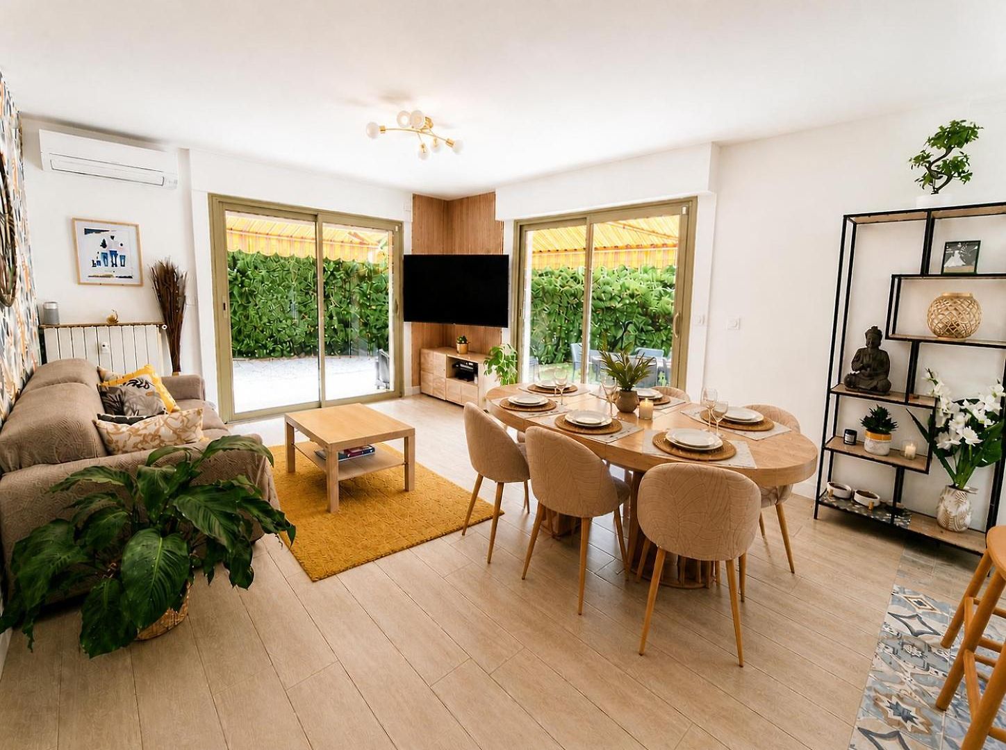Havre De Paix à Cimiez -t4 En Rez-de-jardin Appartement *