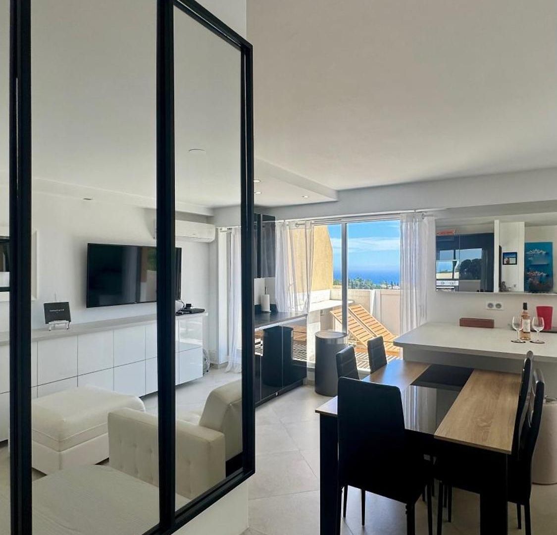 Luxe - 3 Pièces Avec Vue Mer, Piscine Et Tennis Appartement Nice
