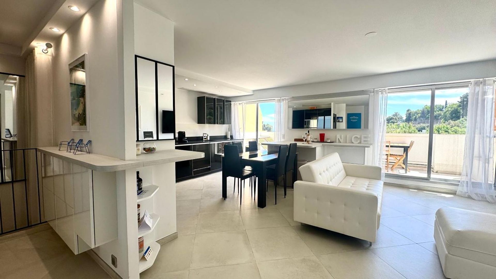 Luxe - 3 Pièces Avec Vue Mer, Piscine Et Tennis Nice