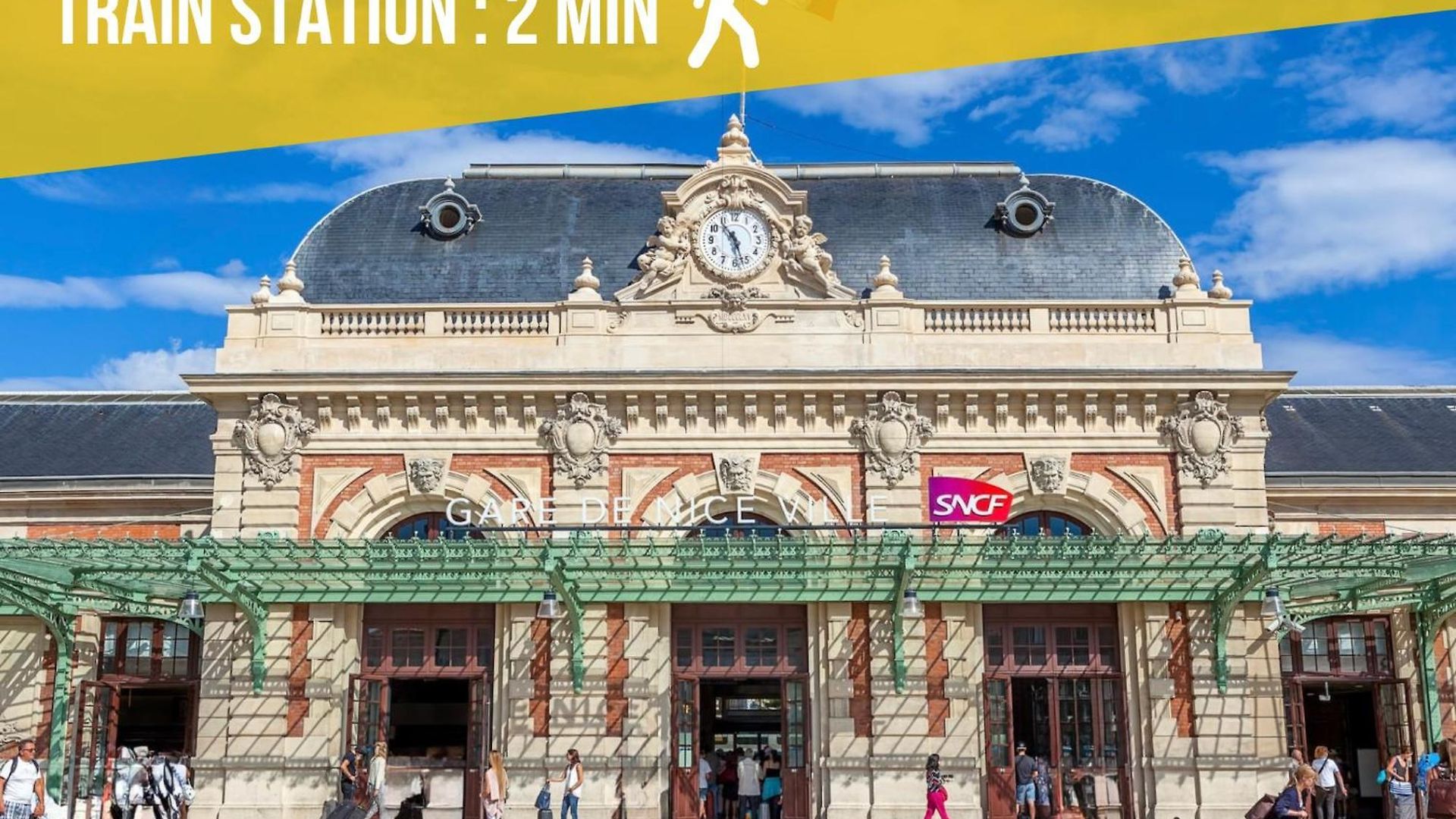 L'échappée De Riviera I Centre-ville I Climatisé I Proche Gare Et I Idéal Couple Et Famille Nice