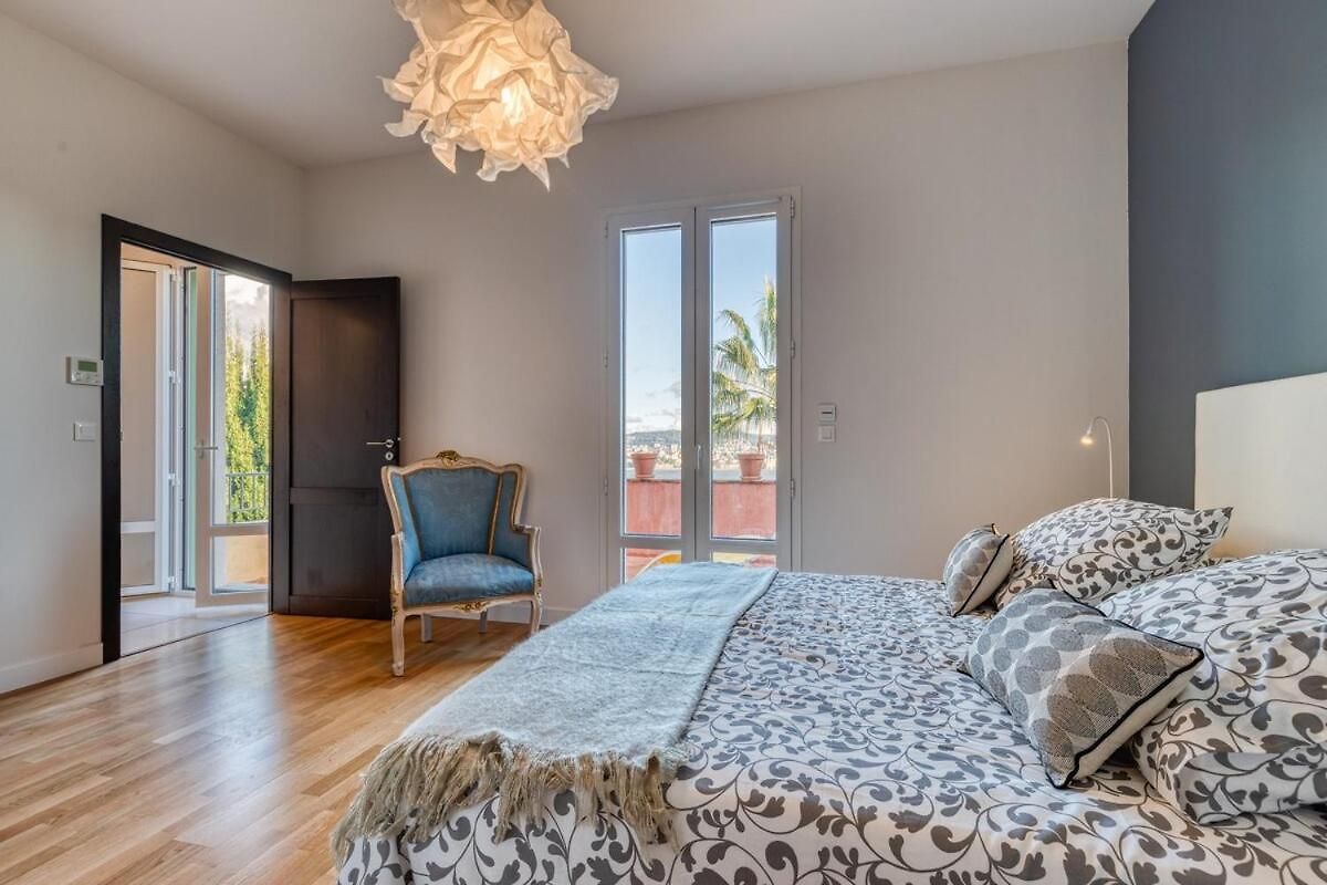 Sur Les Hauteurs De Nice, Proche Centre Maison d'hôtes Nice