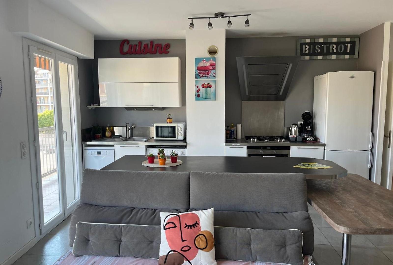 Très Beau 3 Pièces Spacieux Lumineux Et Climatisé Nice